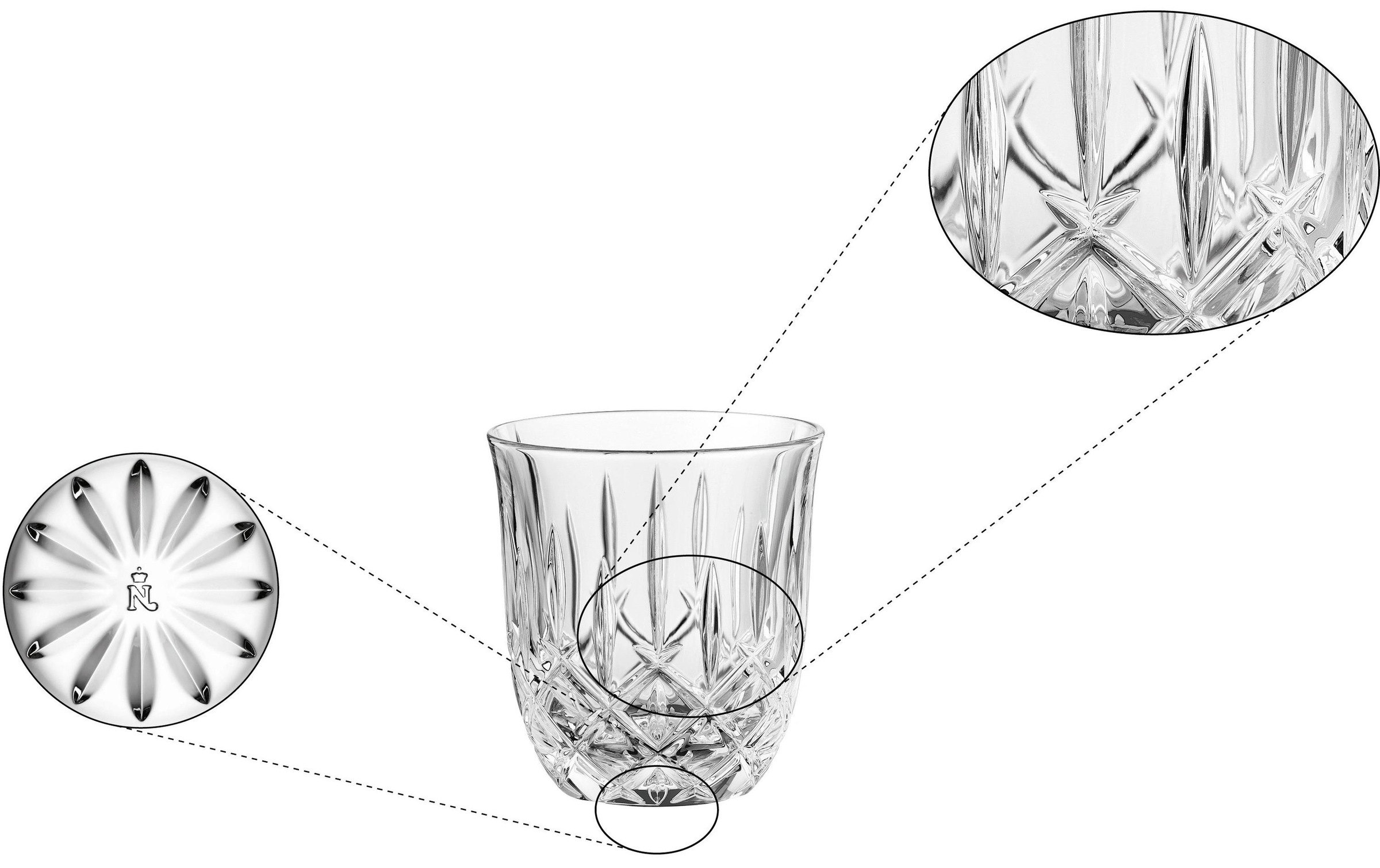 Nachtmann Glas »Noblesse 235 ml, 4 Stück«