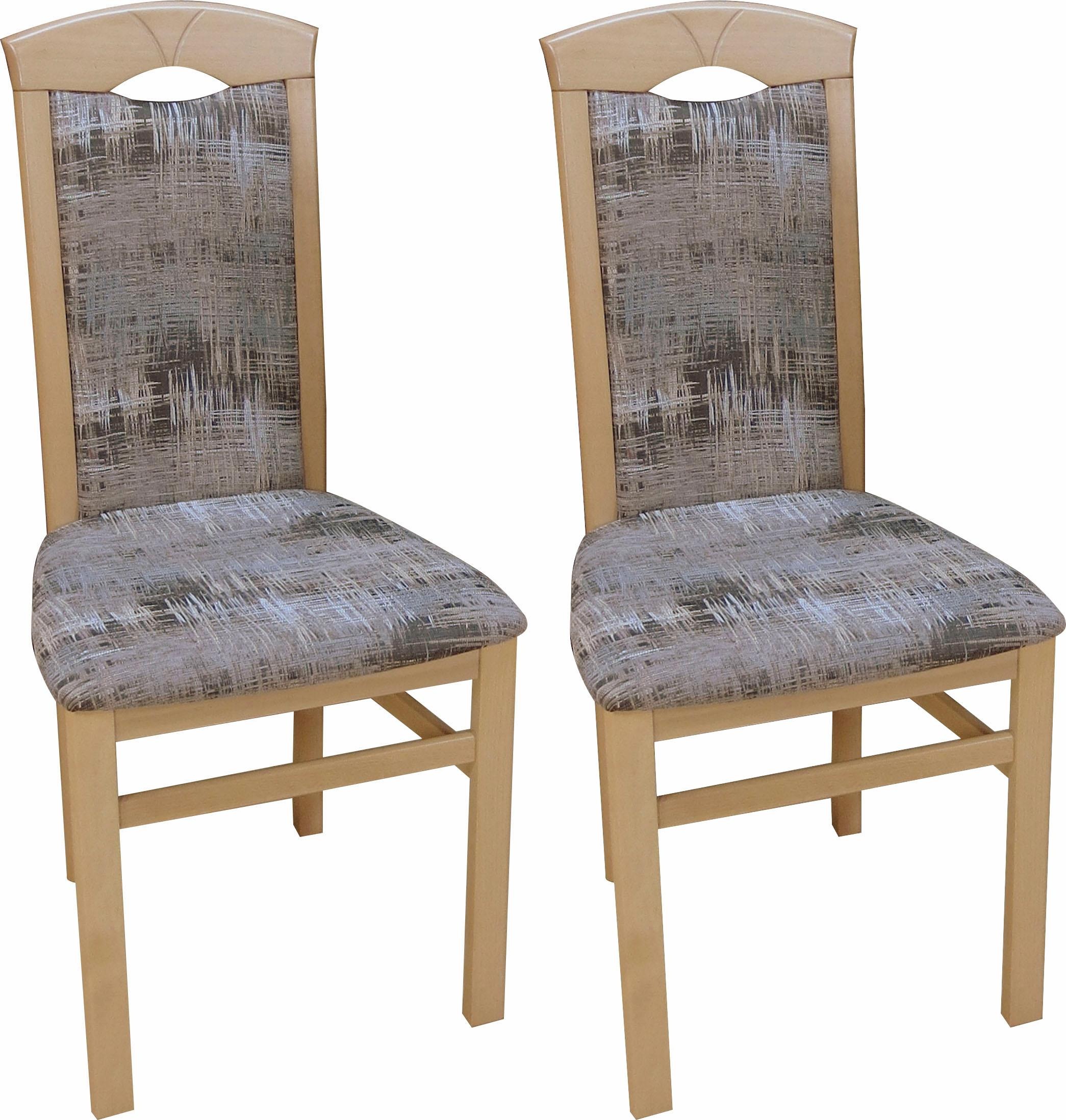 Home affaire Chaise à 4 pieds (Set) 2 cuis