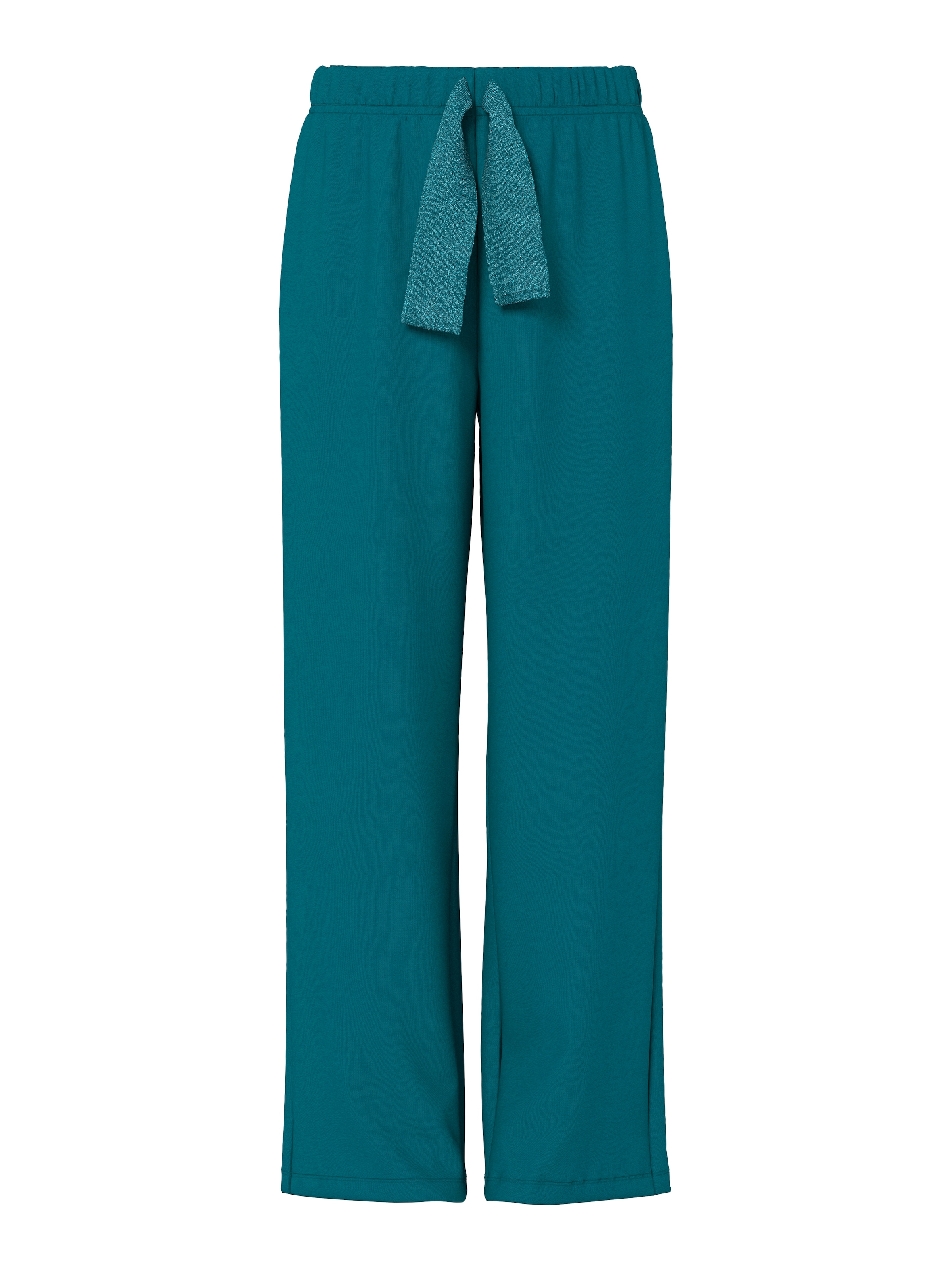 pieces Pantalon sweat »PCCHILLI WIDE GLITTER SWEAT PANT NOOS BC«  mélange de coton