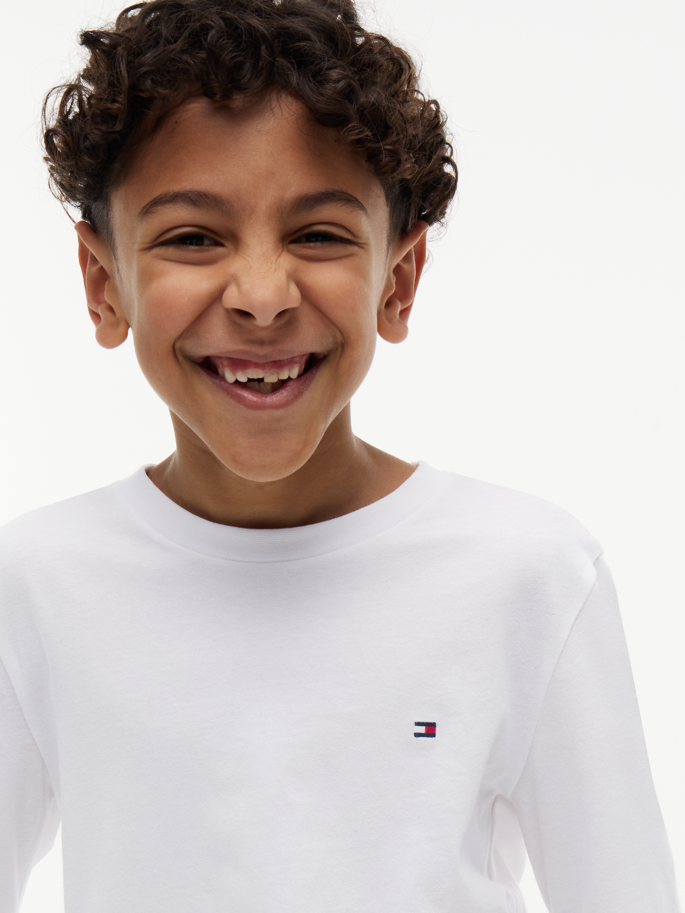 Tommy Hilfiger Underwear T-shirt à manches longues »2P CN TEE LS« Paquet, pack de 2, 2 avec étiquette de marque