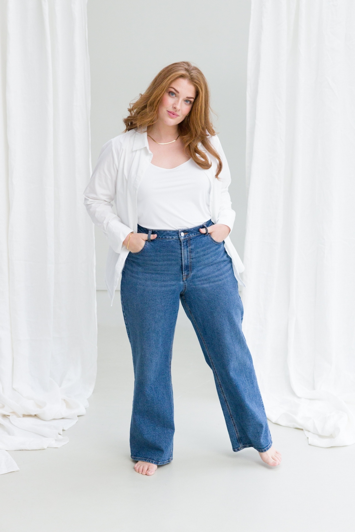 Base Level Curvy Jeans large en grandes tailles