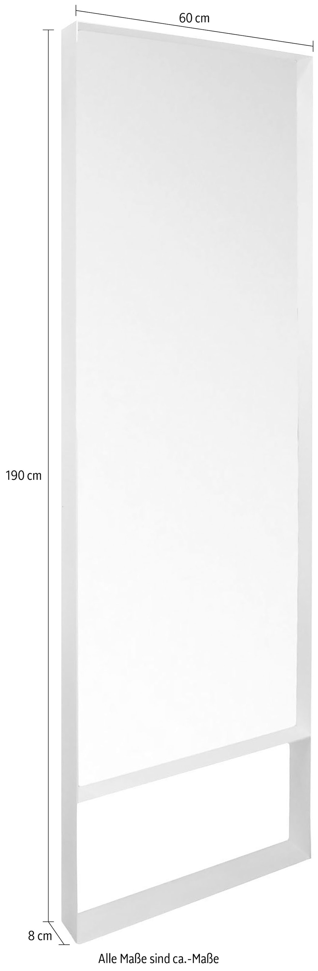 Spinder Design Miroir sur pied »DONNA« hauteur 190 cm