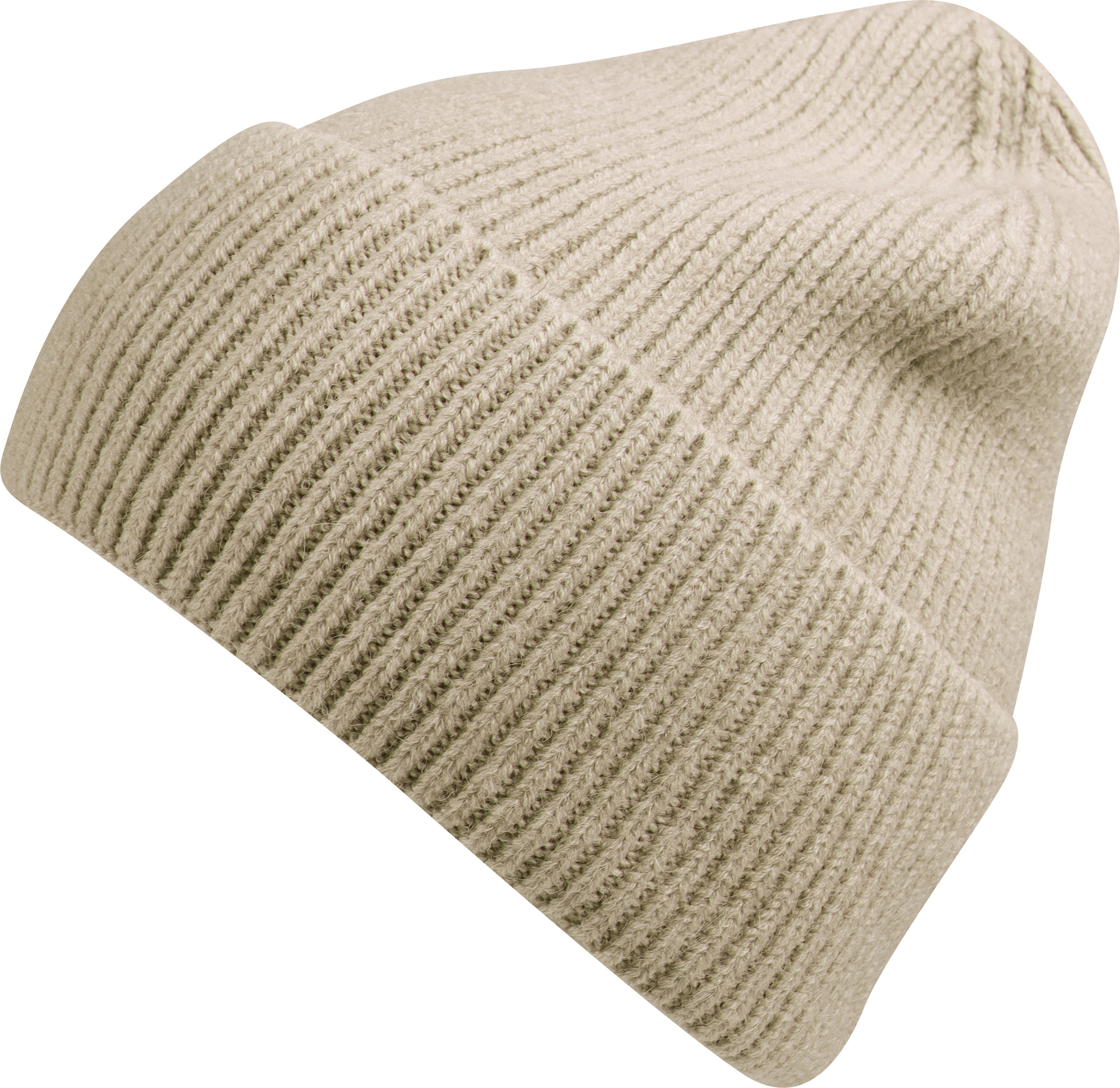 Capelli New York Beanie Rippstrick, Wollanteil, wärmend