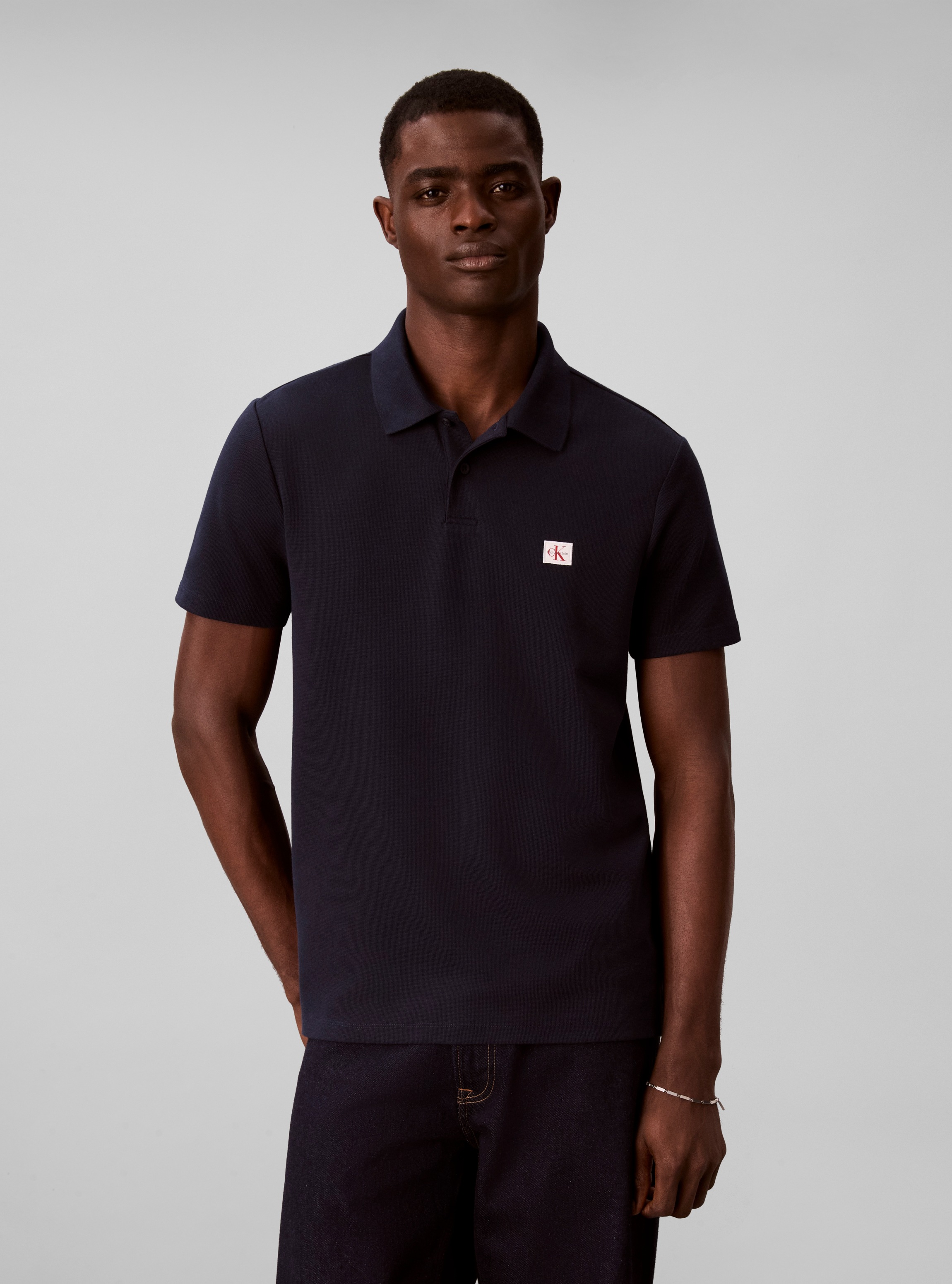 Image of Calvin Klein Poloshirt Regular Fit, Baumwoll-Mix
