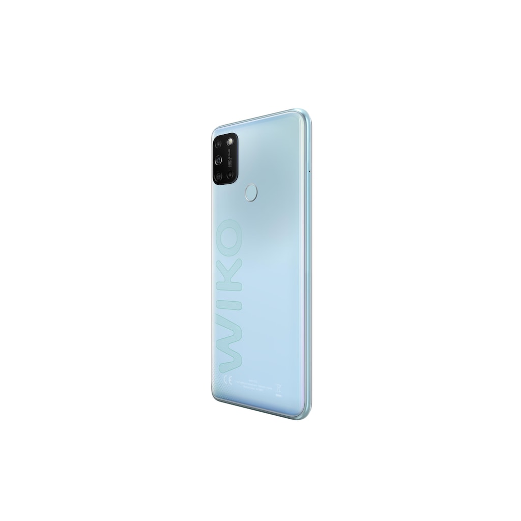 WIKO Smartphone »View 5 Plus Mada 128GB Iceland«, silberfarben, 16,6 cm/6,55 Zoll, 128 GB Speicherplatz