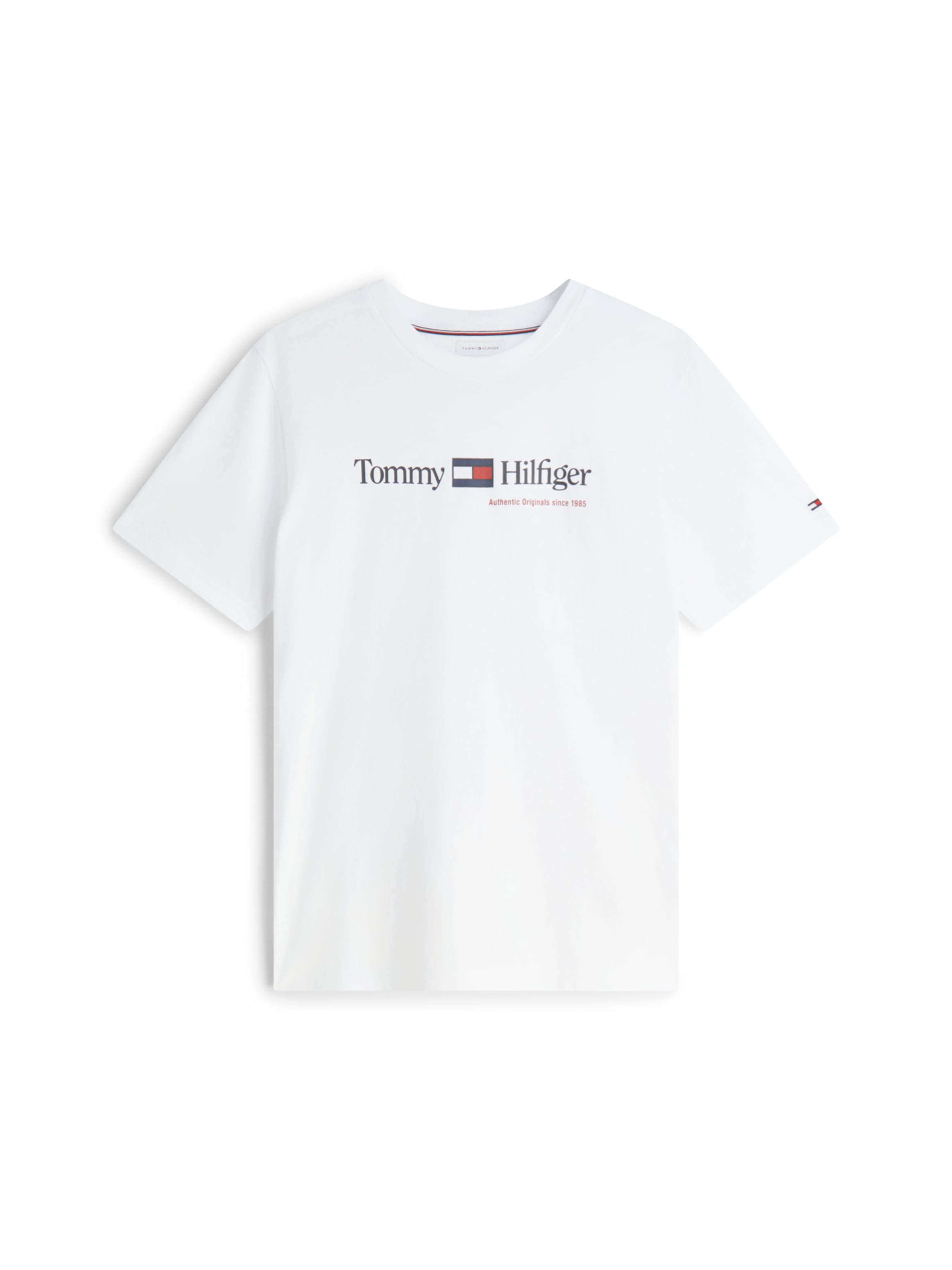 Tommy Hilfiger »BRAND LOVE RWB GRAPHIC« Auffälliger Frontprint mit Tommy Hilfiger Schriftzug, normale Passform