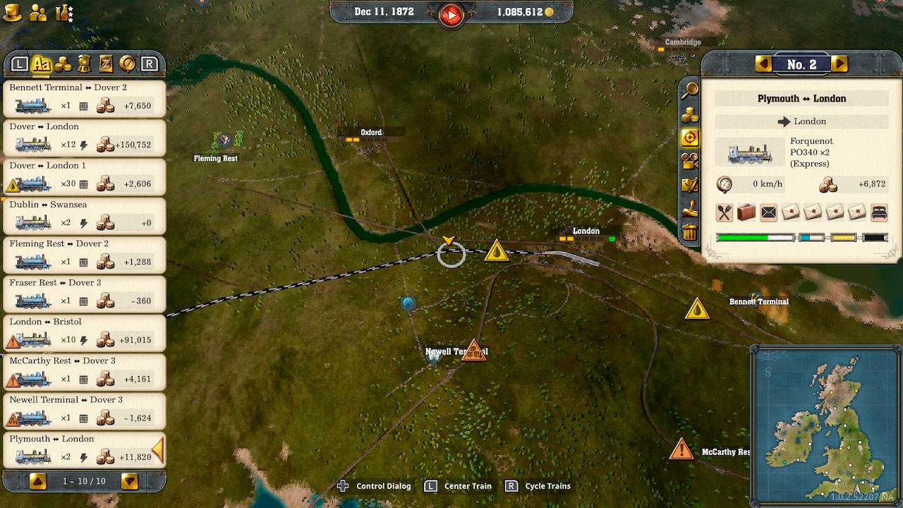 Spielesoftware »Railway Empire 2 - Deluxe Edition«, Nintendo Switch