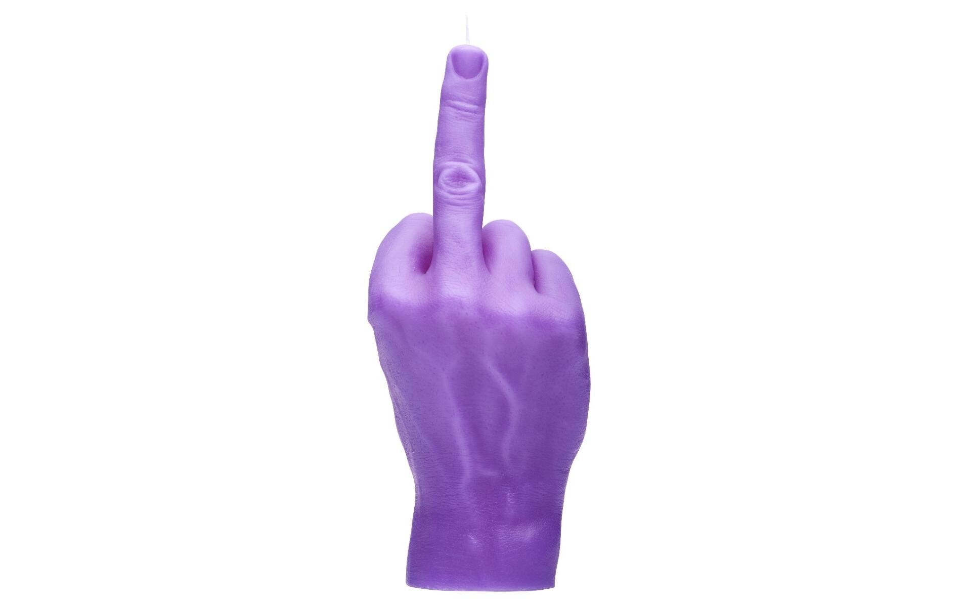 Formkerze »Mandatus Candle Hand F*ck you«