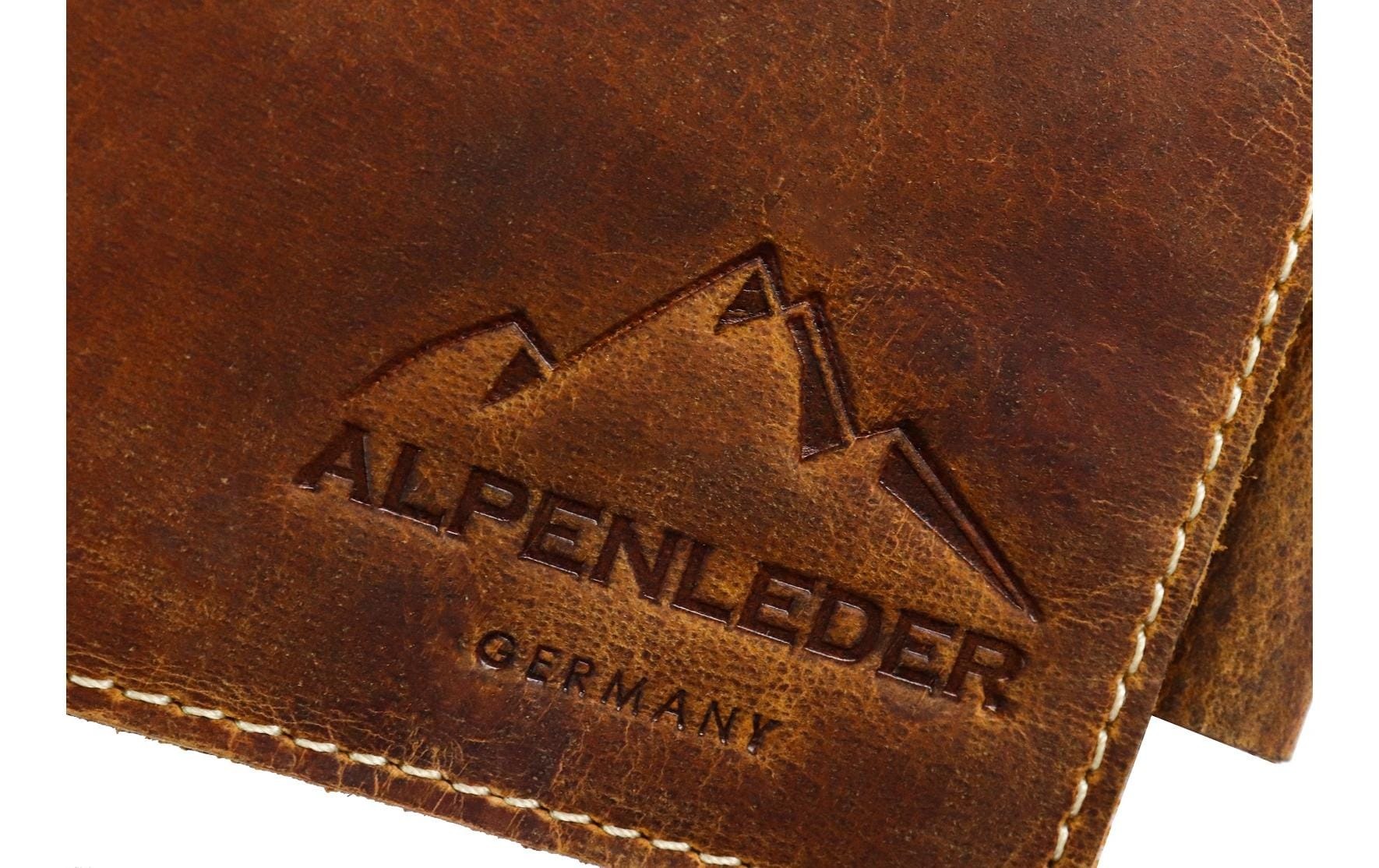 Notizbuch »Alpenleder Schiller A5, liniert, Wild Camel«, DIN A5