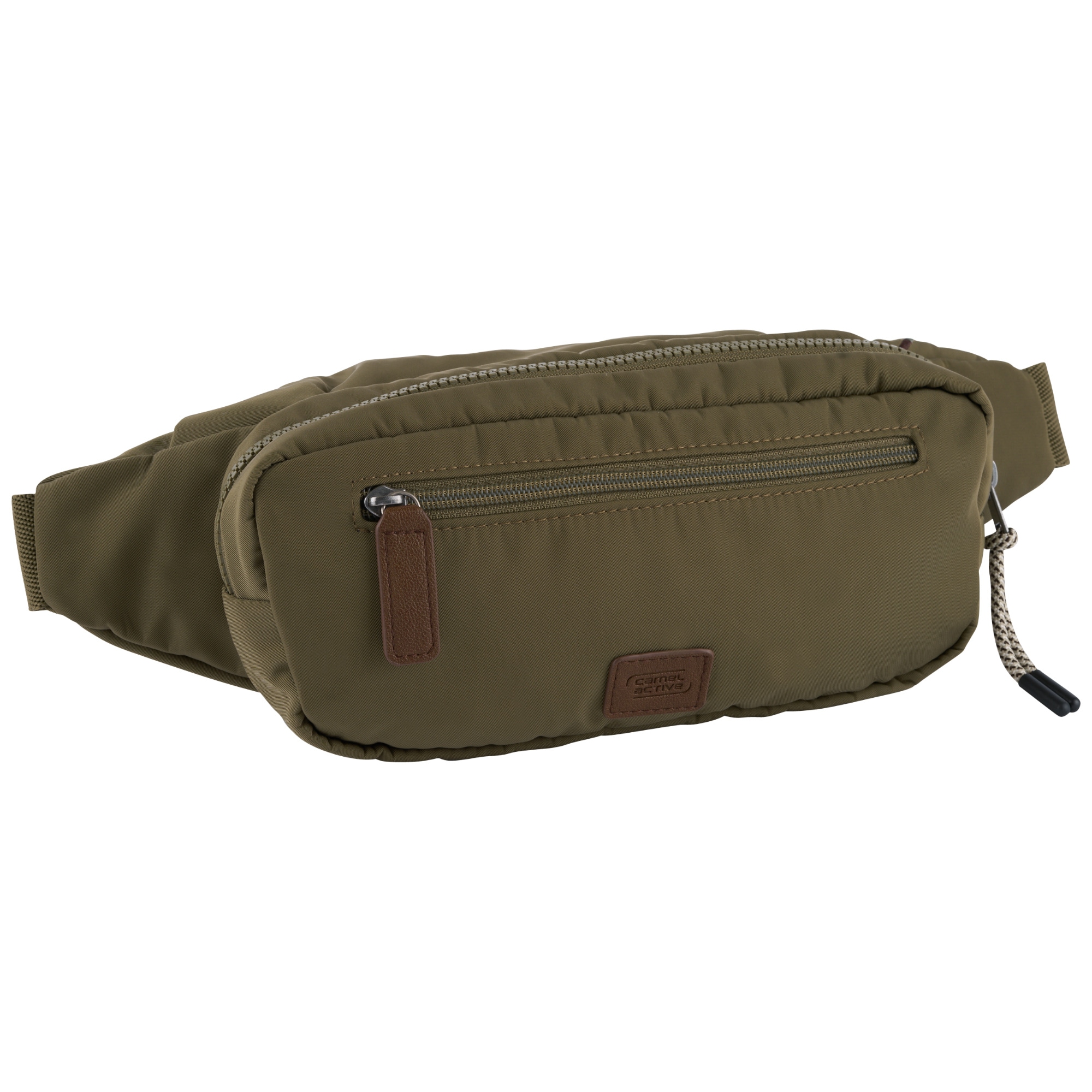 camel active Bauchtasche »Aurum« aus recyceltem Polyester in Nylonstruktur, leicht & mit feinen Details