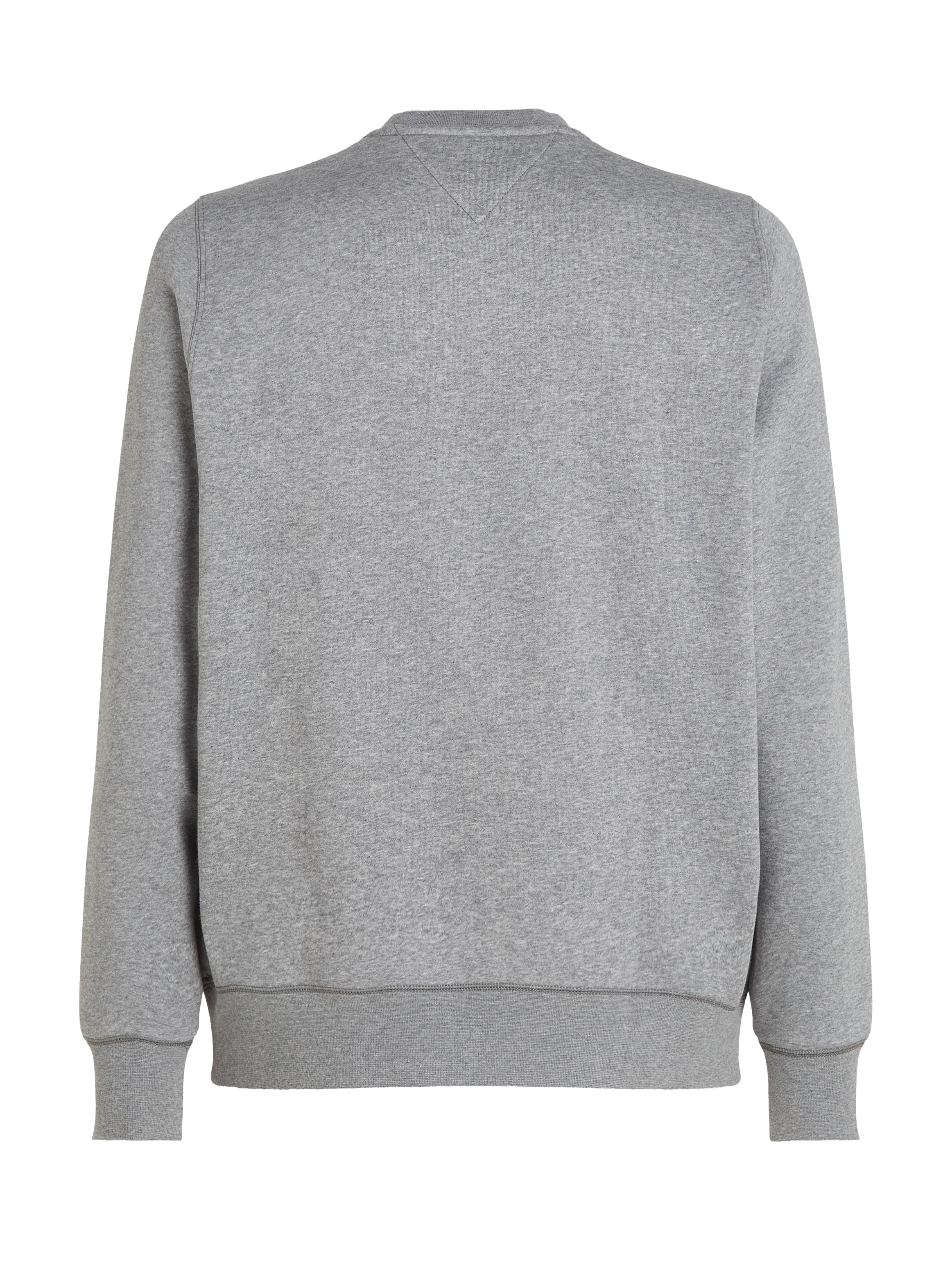 Tommy Hilfiger Sweatshirt »TOMMY LOGO SWEATSHIRT mit Rundhals und Stickerei«, unifarben, casual, regular fit, Baumwollmix, Rundhals