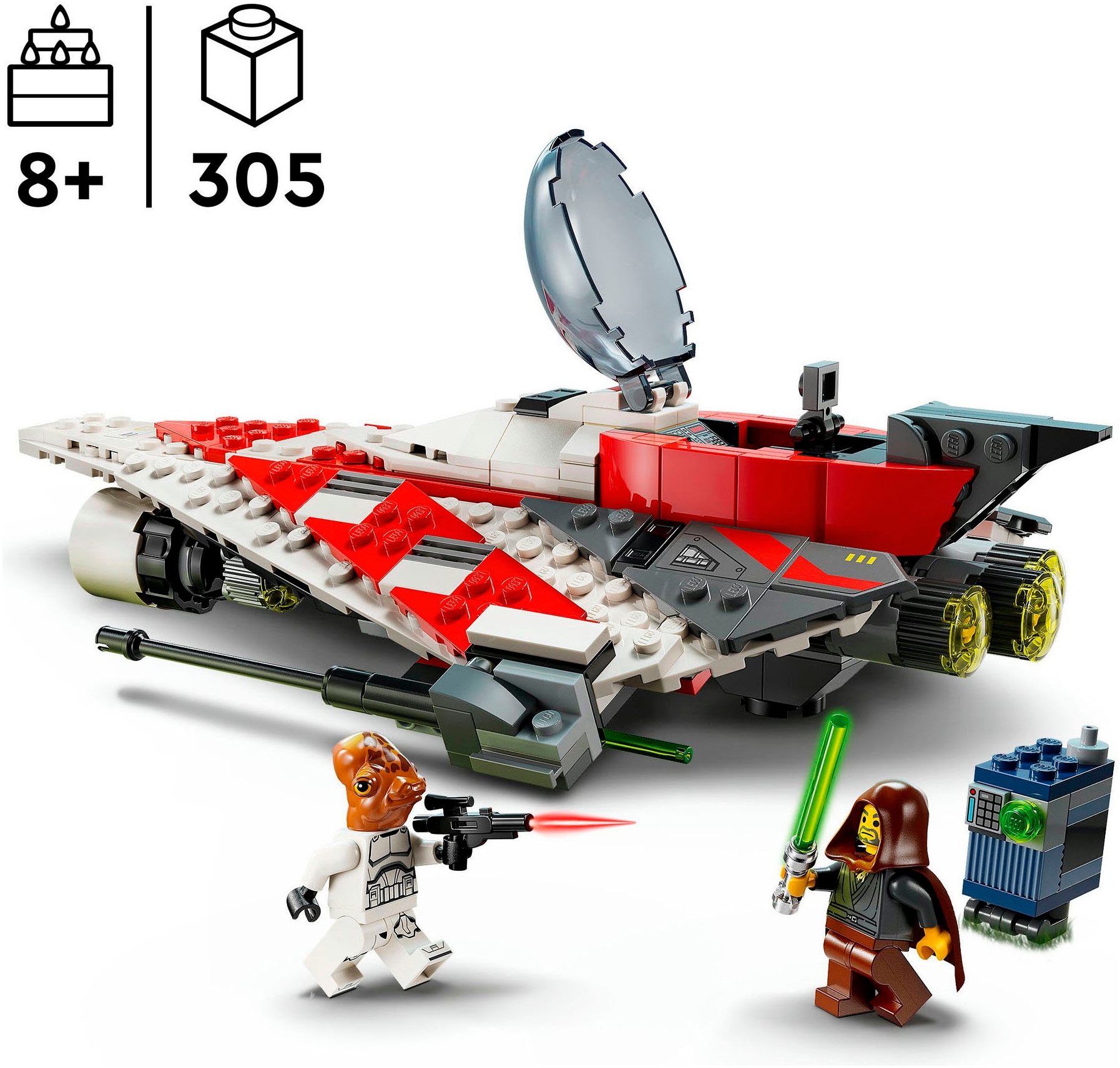 LEGO® Pions de construction »Jedi Bobs Sternjäger (75388), LEGO Star Wars ™« Made in Europe