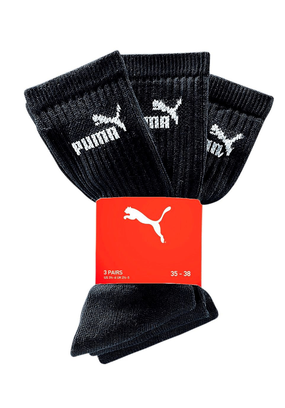 Image of PUMA Freizeitsocken, (3 Paar), in strapazierfähiger Qualität bei Ackermann Versand Schweiz