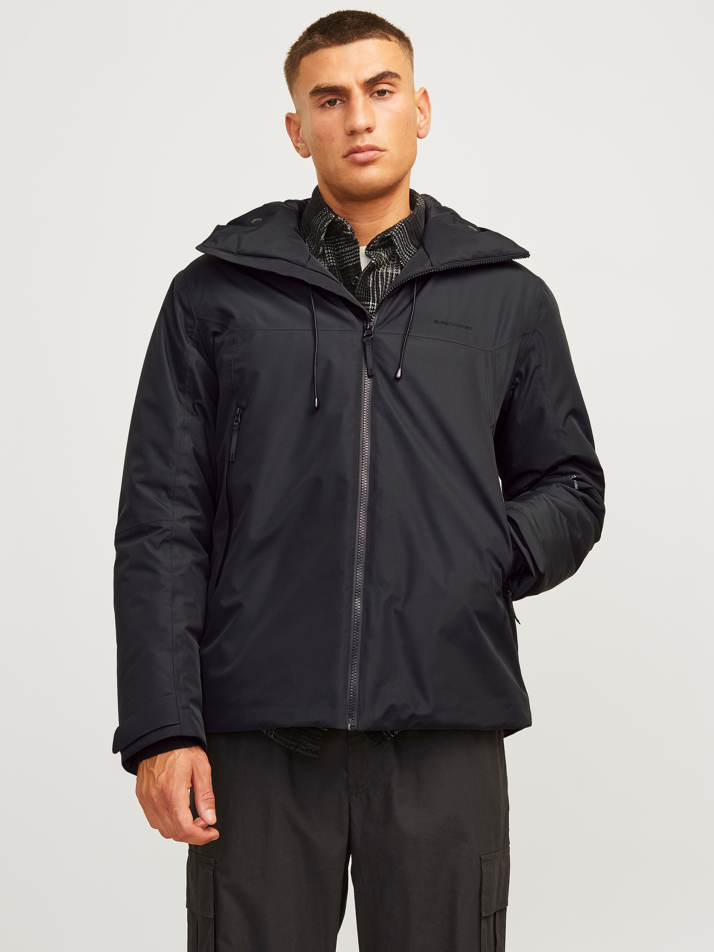 Outdoorjacke »JCOSUMMIT PADDED SHELL JACKET SN«, mit Kapuze