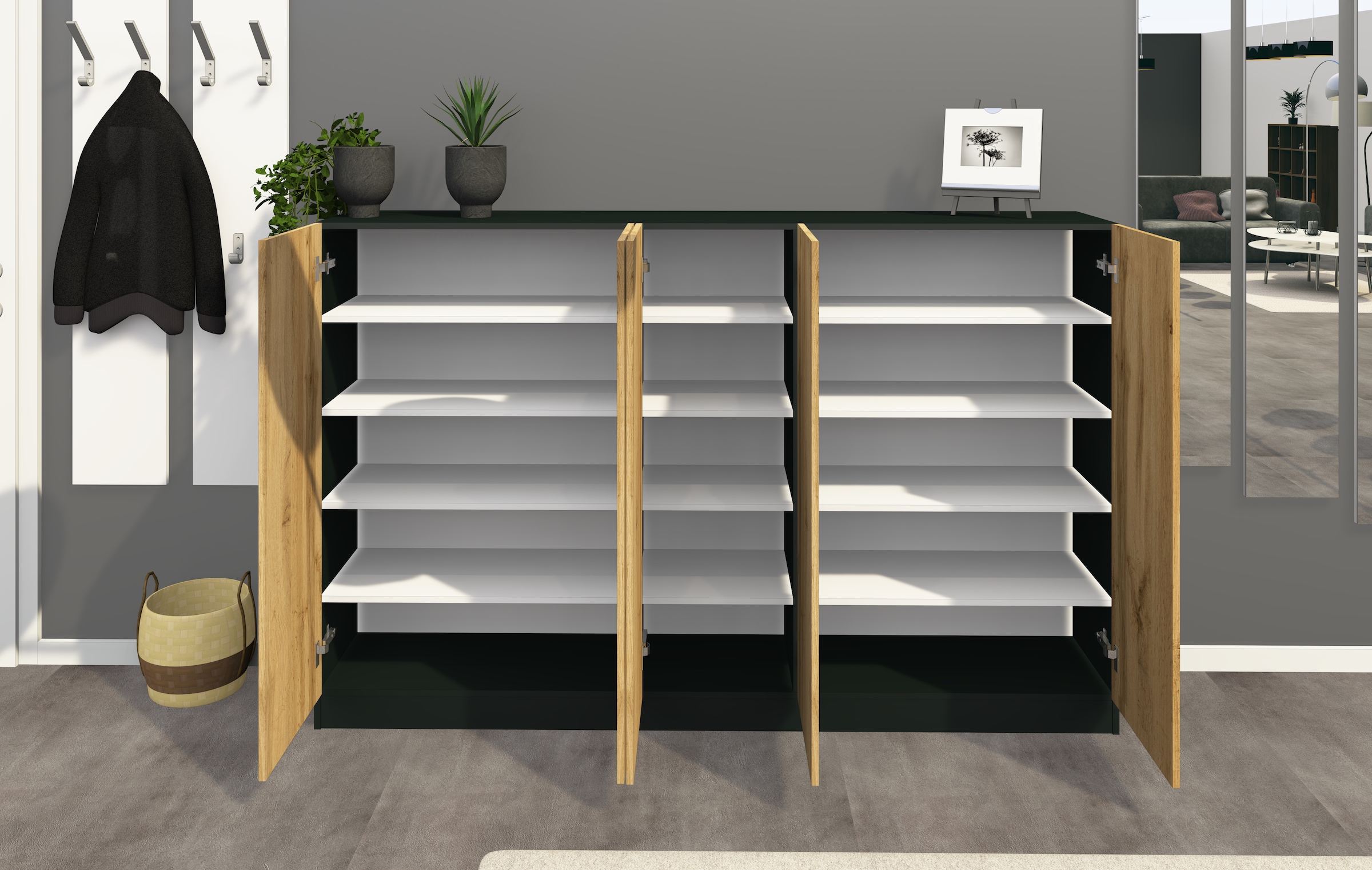 borchardt Möbel Schuhschrank