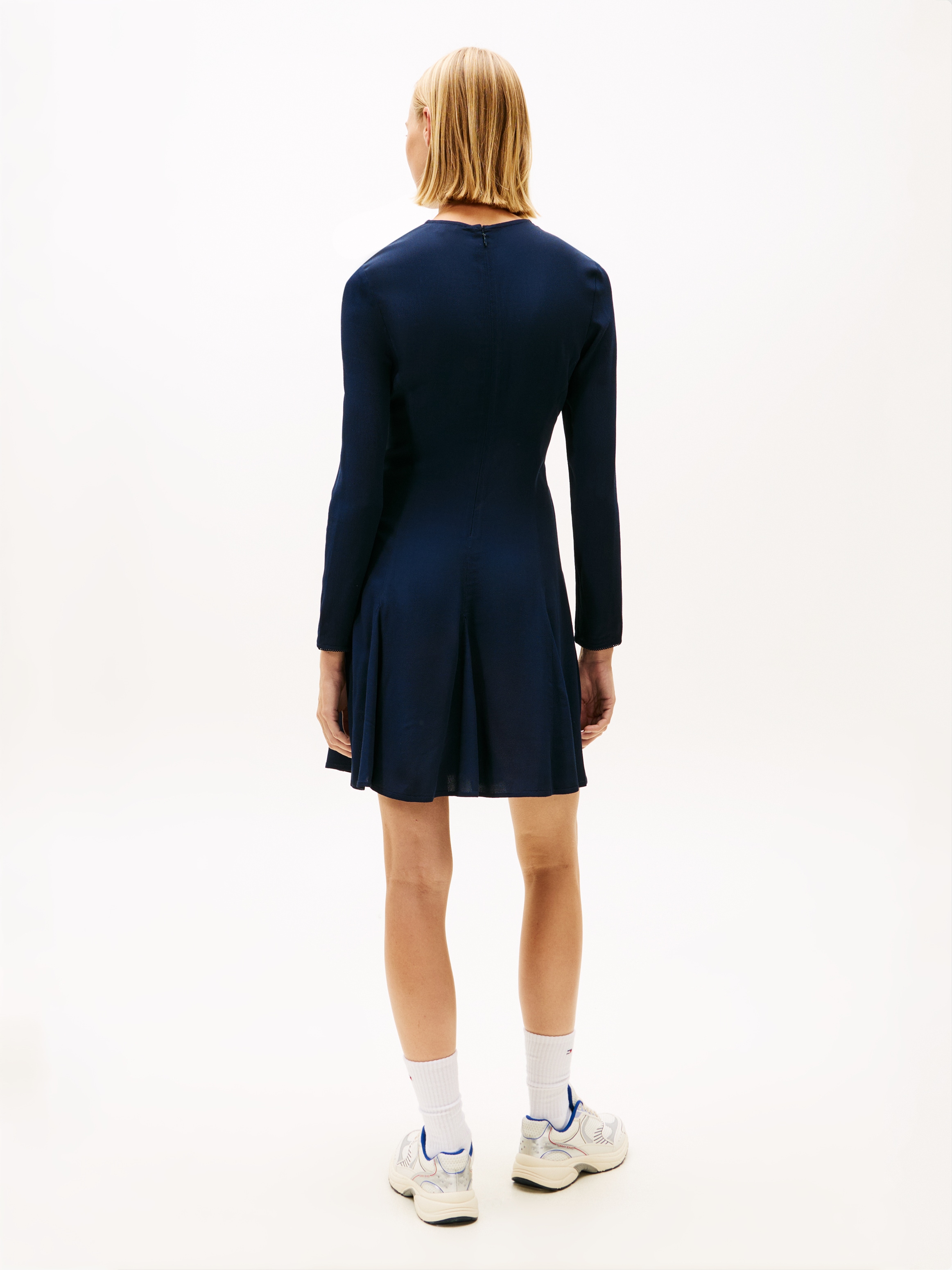 Tommy Jeans Mini-robe »TJW MINI F&F LS DRESS«