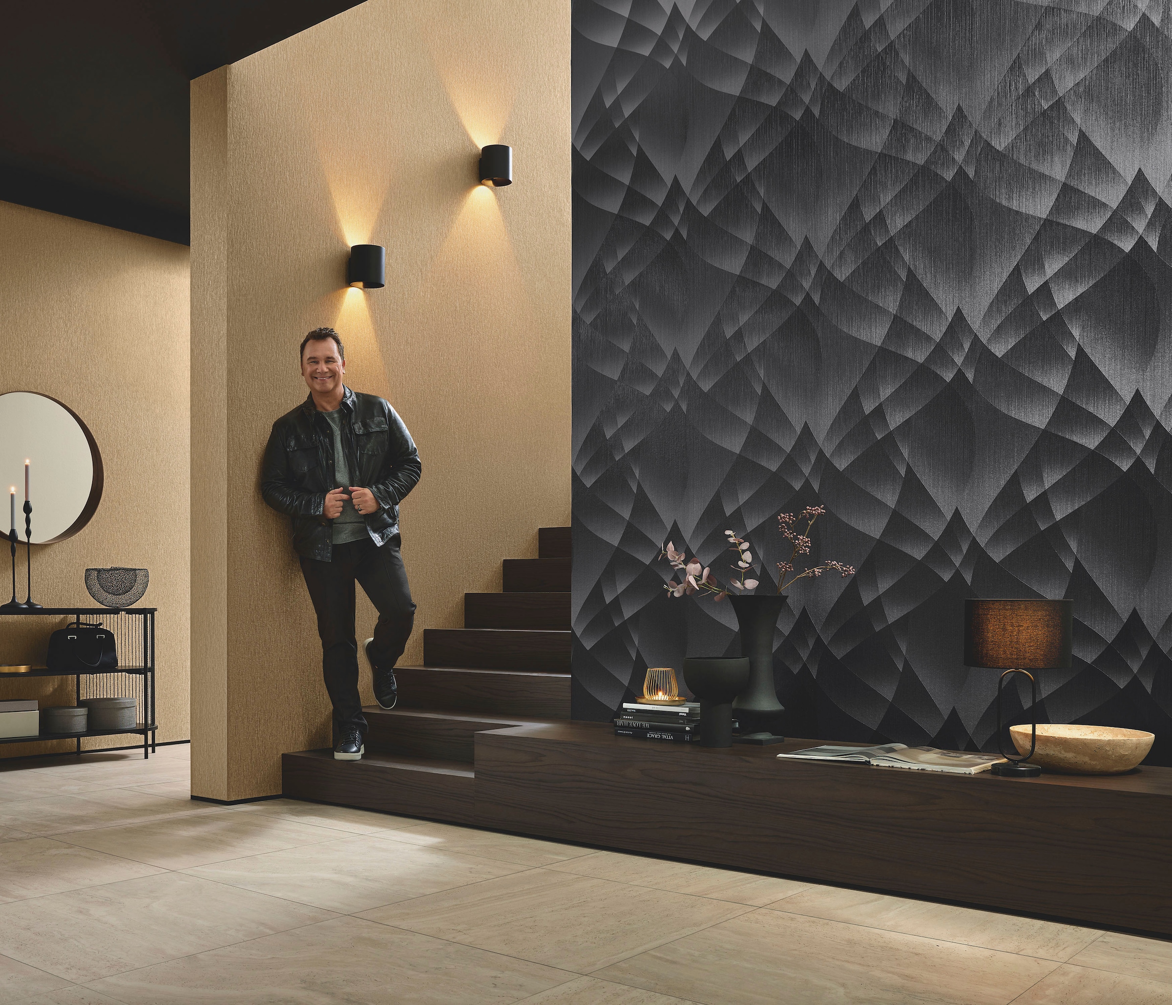 Fashion for walls Vliestapete »Lumina«, geometrisch, Phthalate frei