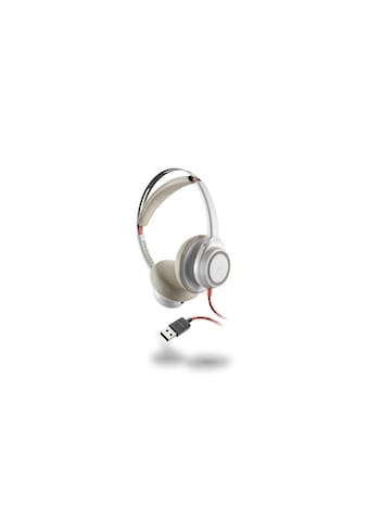 Headset »Blackwire 7225 USB-A weiss«, Noise-Cancelling