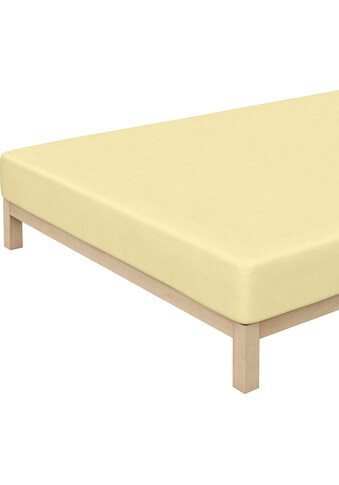 Schlafgut Spannbettlaken »"Flausch-Jersey"«, mit Hochflor-Effekt kaufen Schlafgut Spannbettlaken »"Flausch-Jersey"«, mit Hochflor-Effekt kaufen