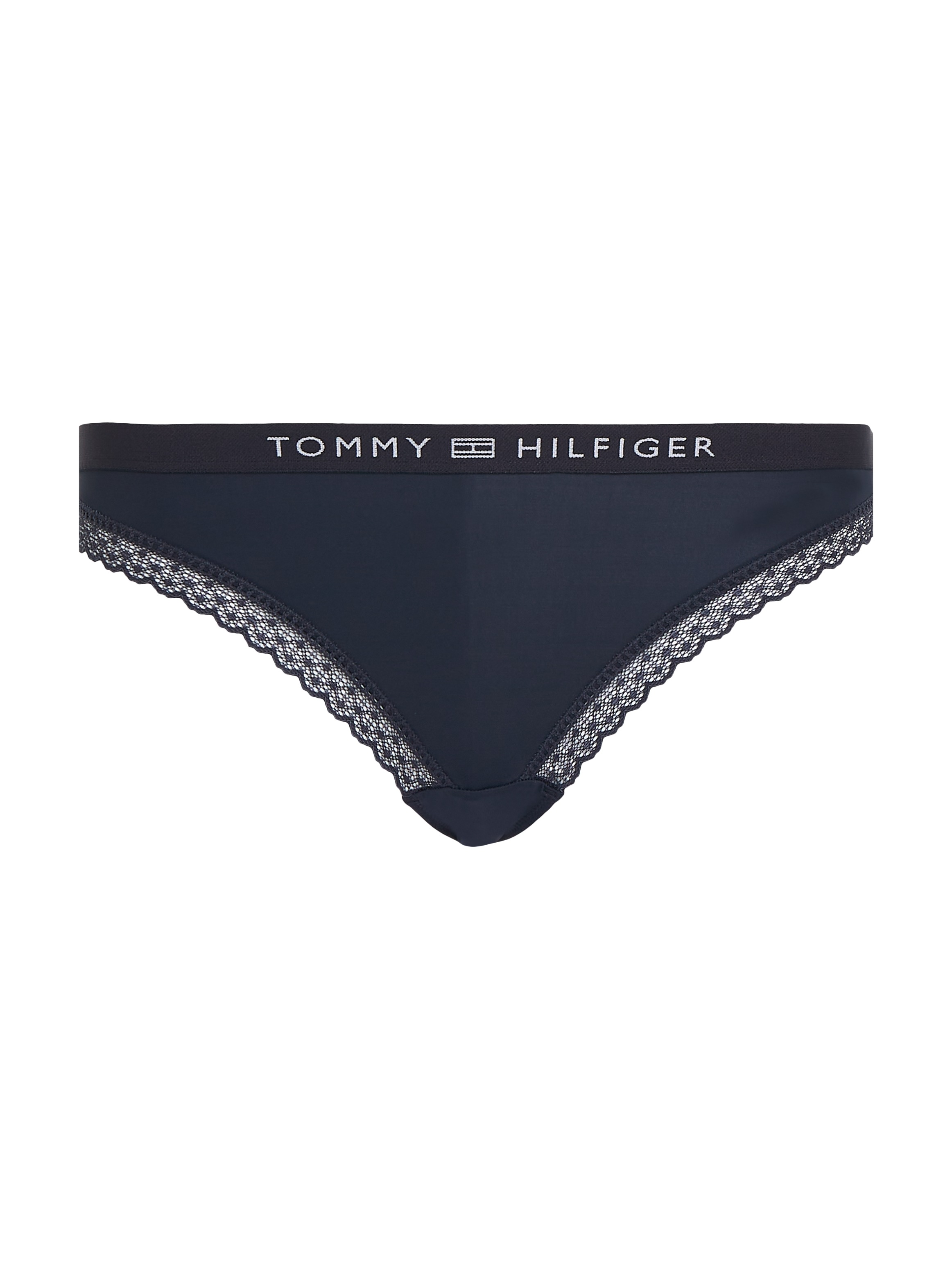 Underwear Slip Hilfiger Hilfiger Markenlabel versandkostenfrei bestellen »BIKINI«, mit Tommy ♕ Tommy