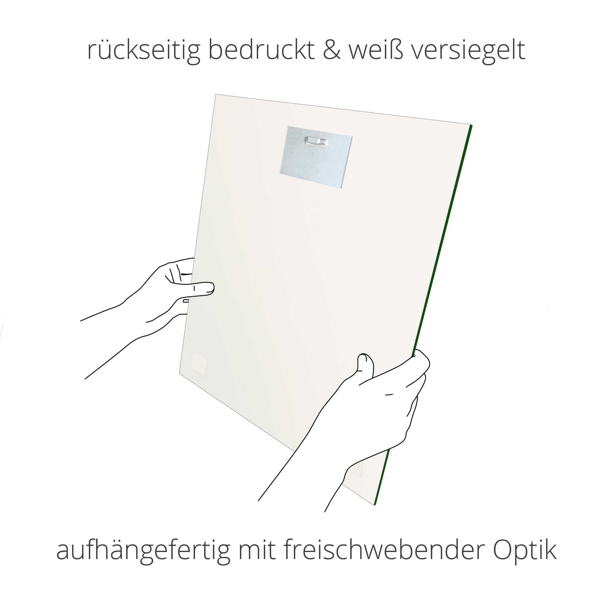 Artland Blick in Grössen »Ein zurück jetzt kaufen Glasbild Frau, Meer«, verschiedenen (1 St.), aufs