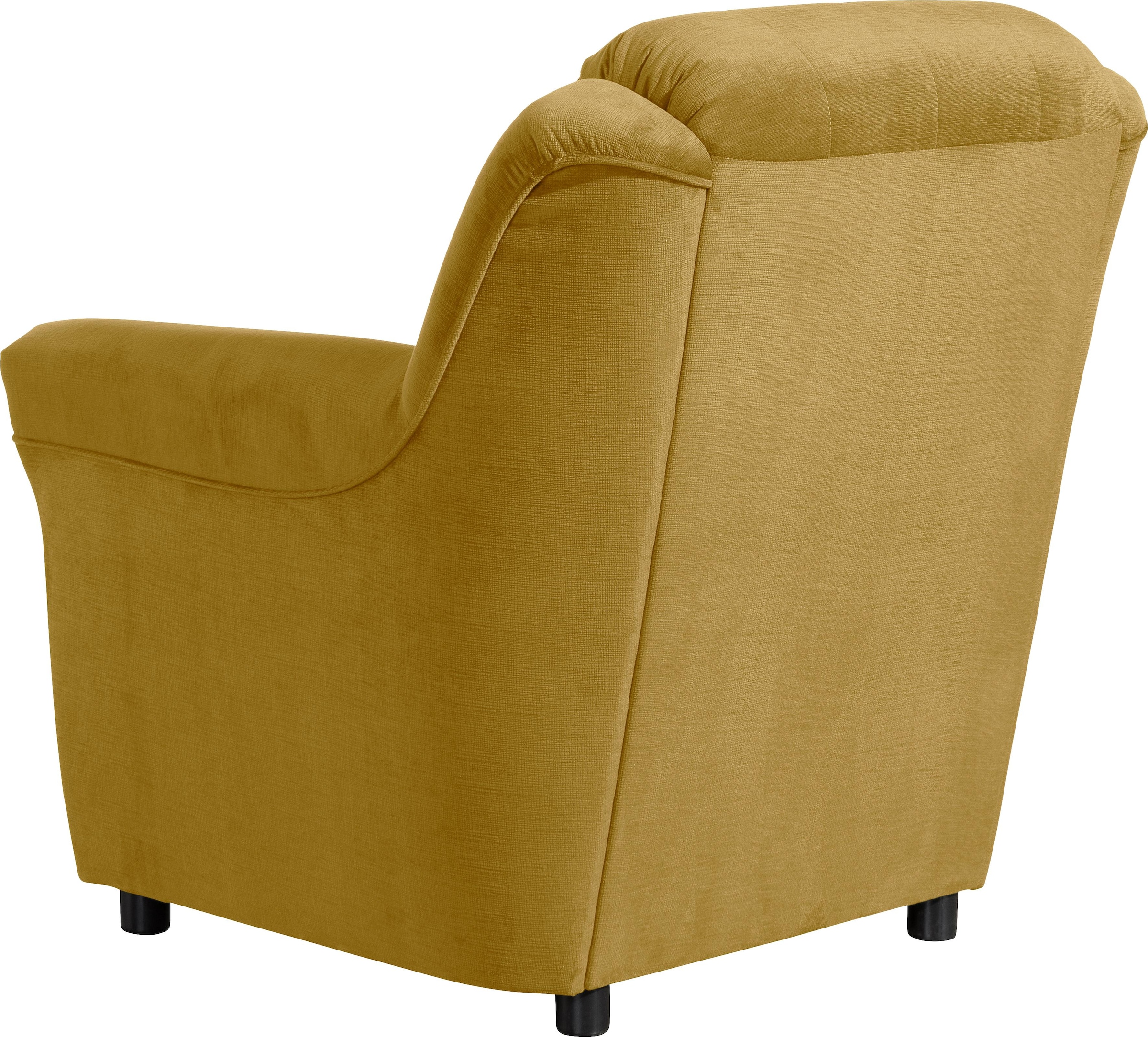 Max Winzer® Sessel »Trier, Loungesessel, klassisch, Retro und modern, Komfortsitzhöhe 47cm«, mit Sichtholzschabracken, schmale Armlehnen, hohe Rückenlehne