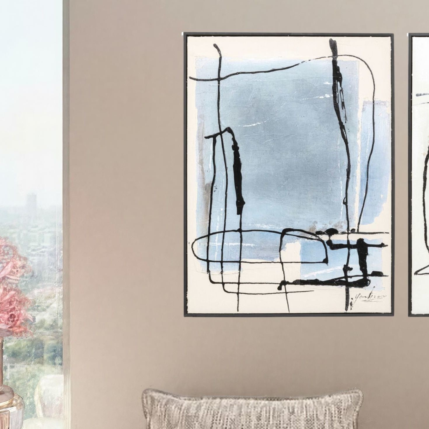 Kare Design Tableau avec cadre