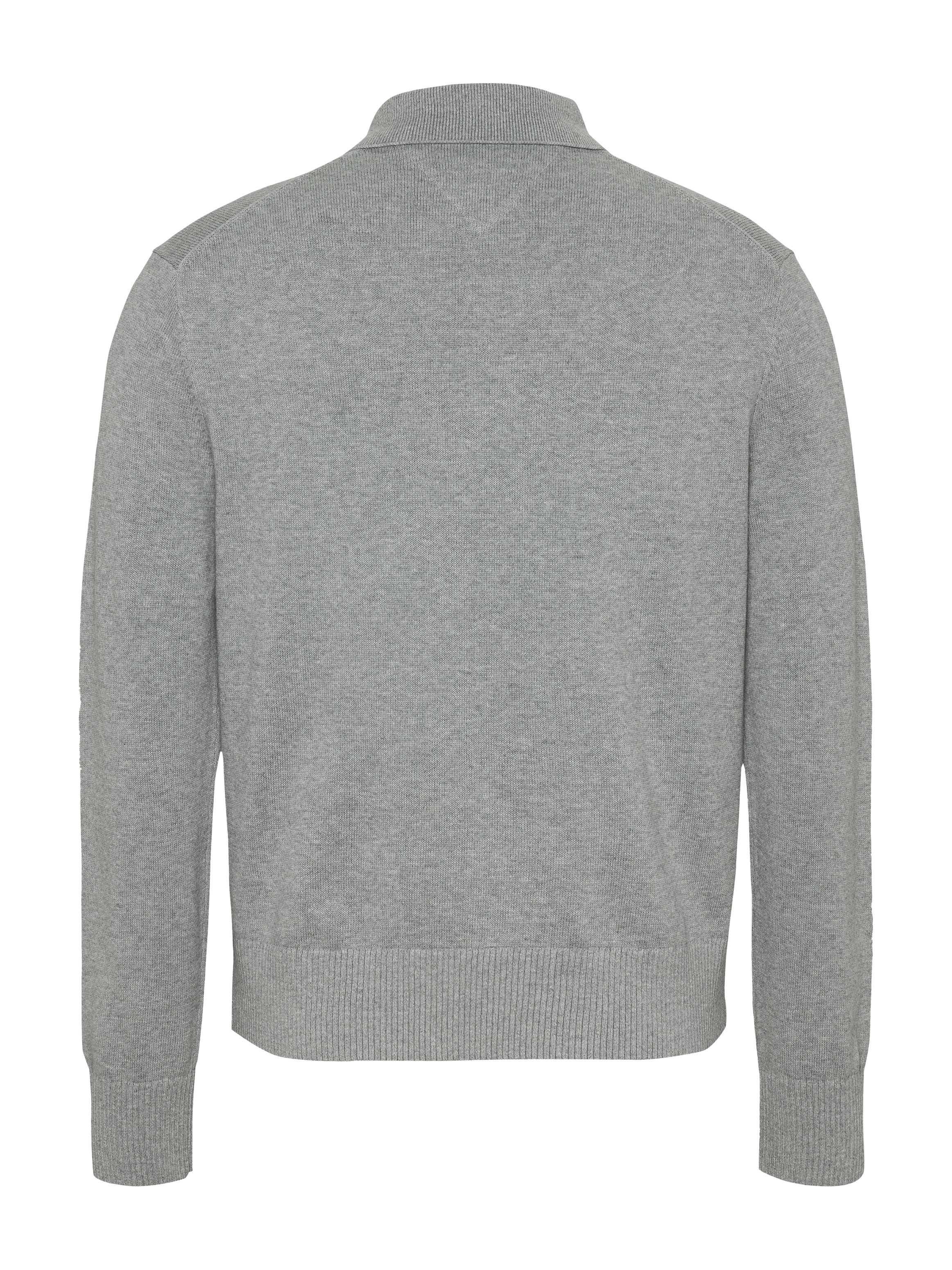 Tommy Jeans Polokragenpullover »TJM SLIM ESSENTIAL POLO SWEATER«, mit Logostickerei