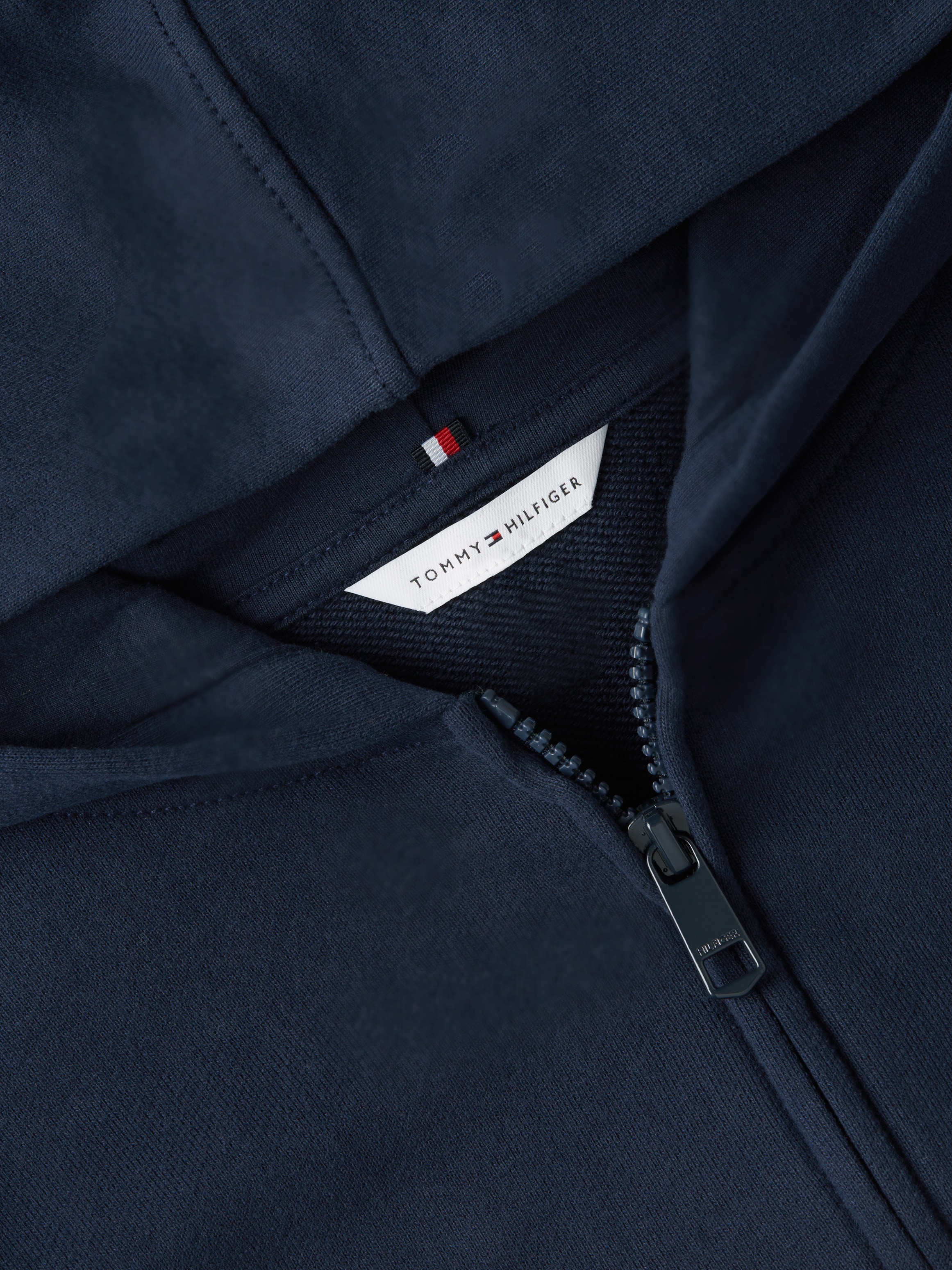 Tommy Hilfiger Underwear Sweat à capuche Paquet,  coupe normale, inscription sur la manche