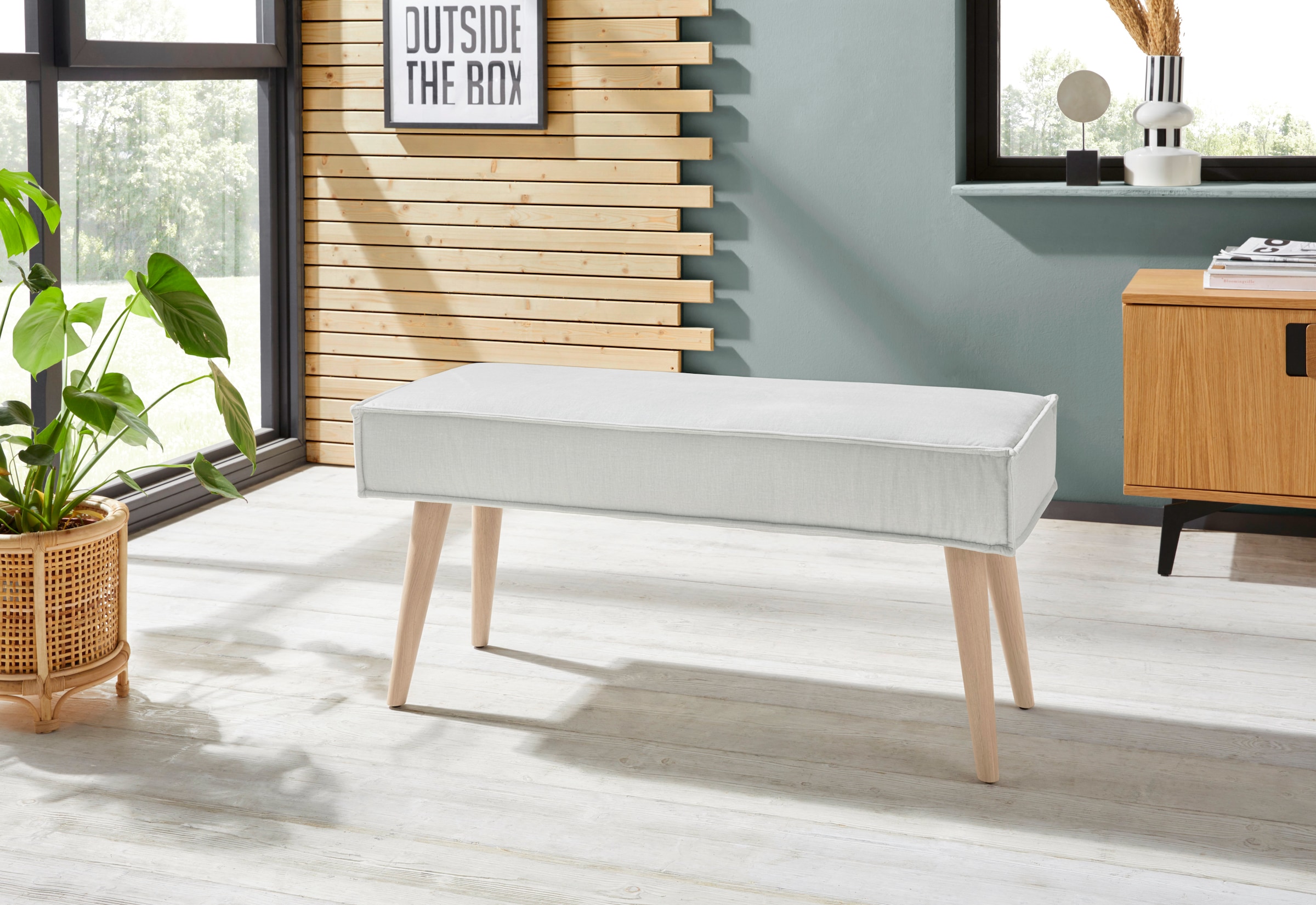 exxpo - sofa fashion Eckbank »Lungo«, Frei im Raum stellbar