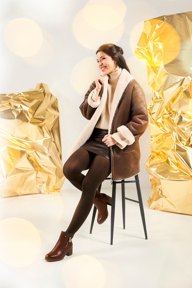 Rieker Winterstiefelette, Stiefelette, Boots, Blockabsatz, mit Innenreissverschluss