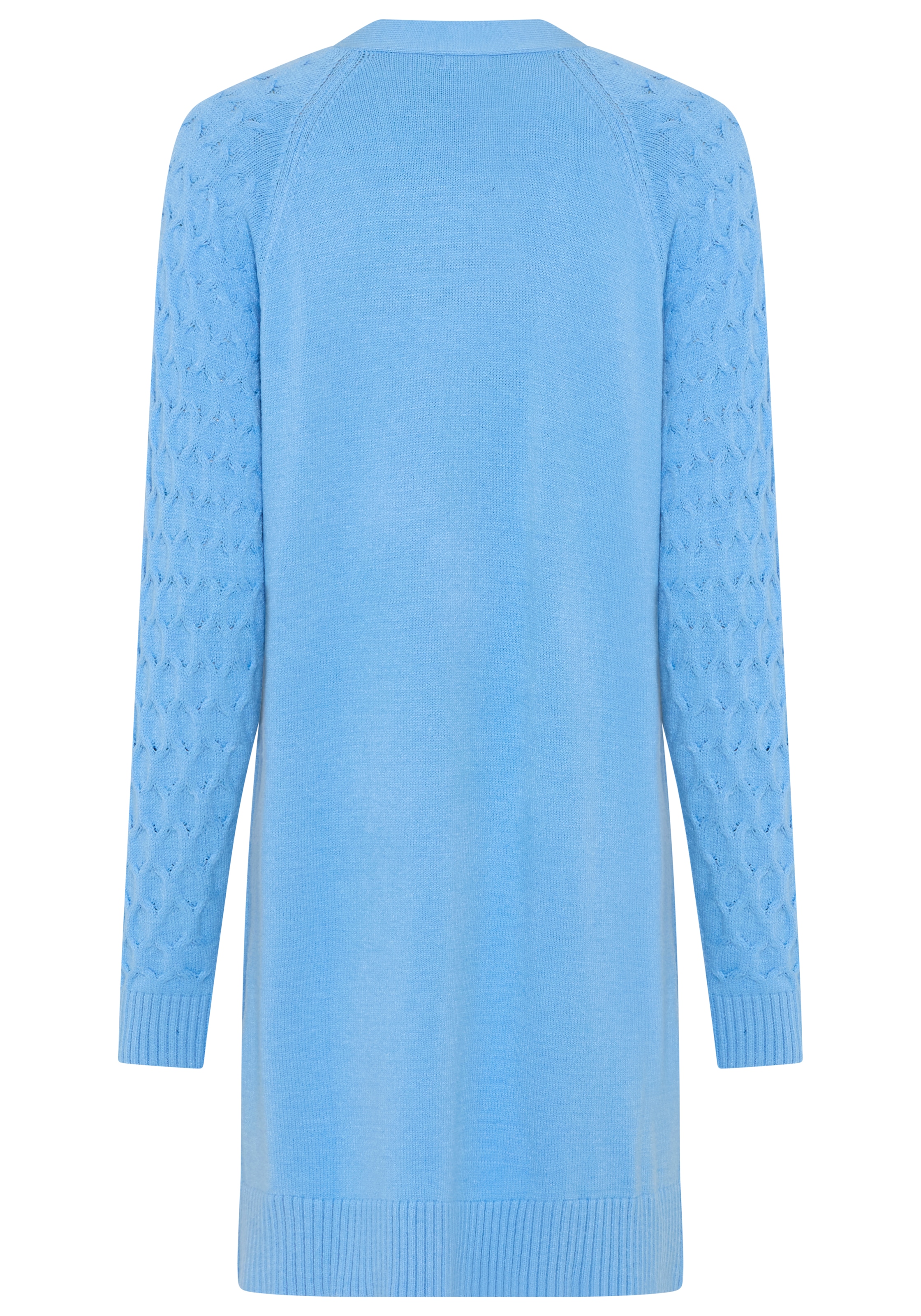 KangaROOS Cardigan casual Stil, bequeme Passform, mit Raglanärmeln, grosse Grössen