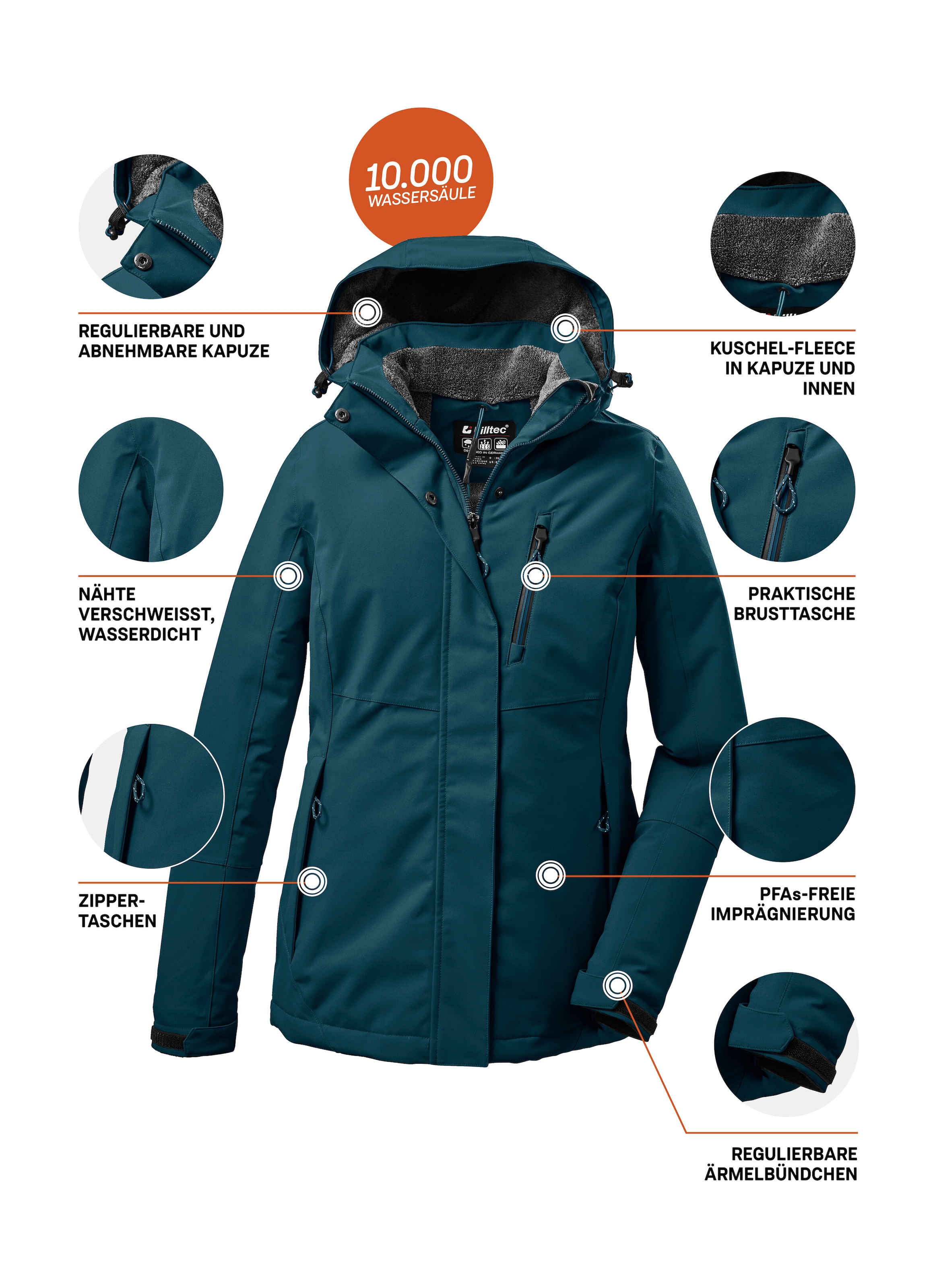 Killtec Outdoorjacke »KOW 140 WMN JCKT«