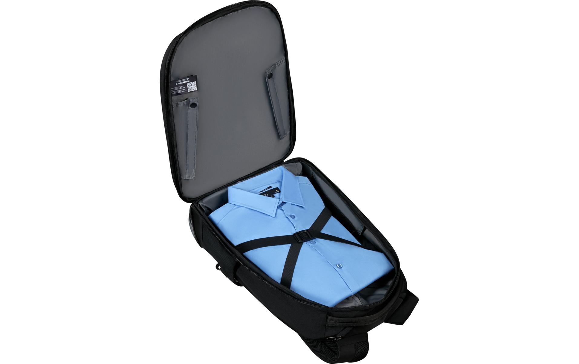 Samsonite Trolley business »GUARDIT 3.0 mit Trolleyfunktion« 29 litre 2 Rollen Teleskopgriff Businessrucksack