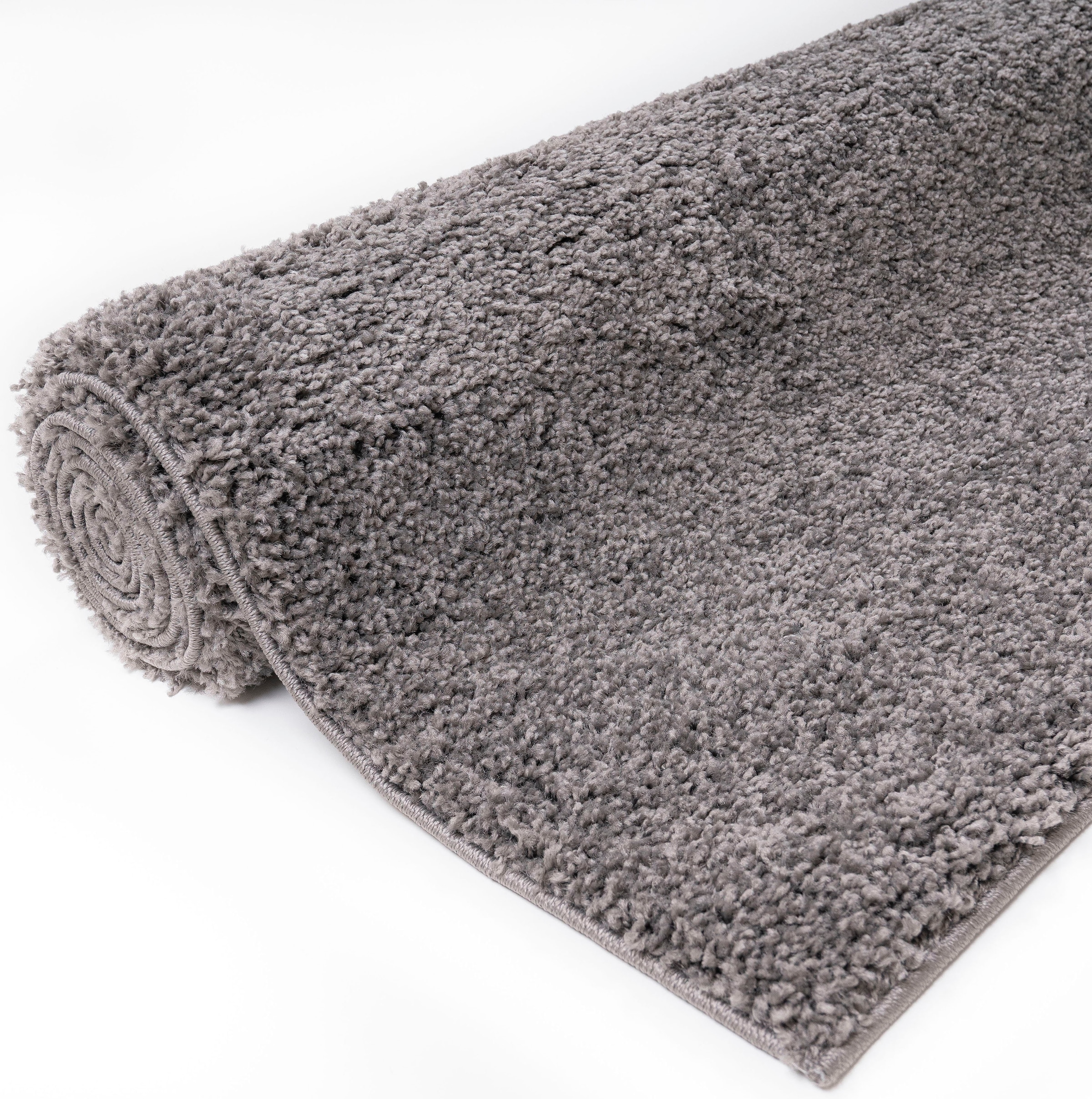 Bruno Banani Hochflor-Teppich »Shaggy Soft«, rechteckig, 30 mm Höhe, gewebt, Uni Farben, besonders weich und kuschelig