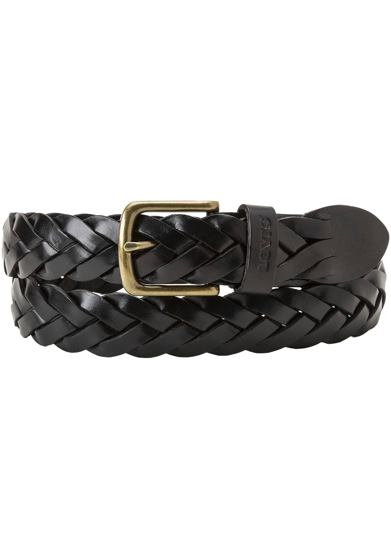 Image of Levis Ledergürtel "LEATHER BRAID" Unisex