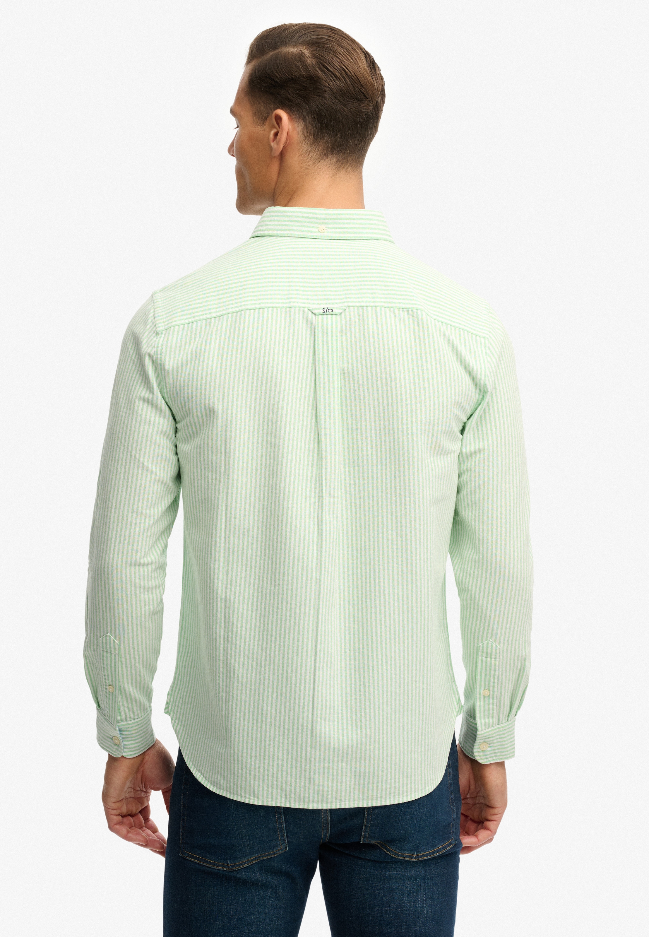 Superdry Chemise à manches longues »PREPPY OXFORD L/S SHIRT« Baumwolle, regular fit