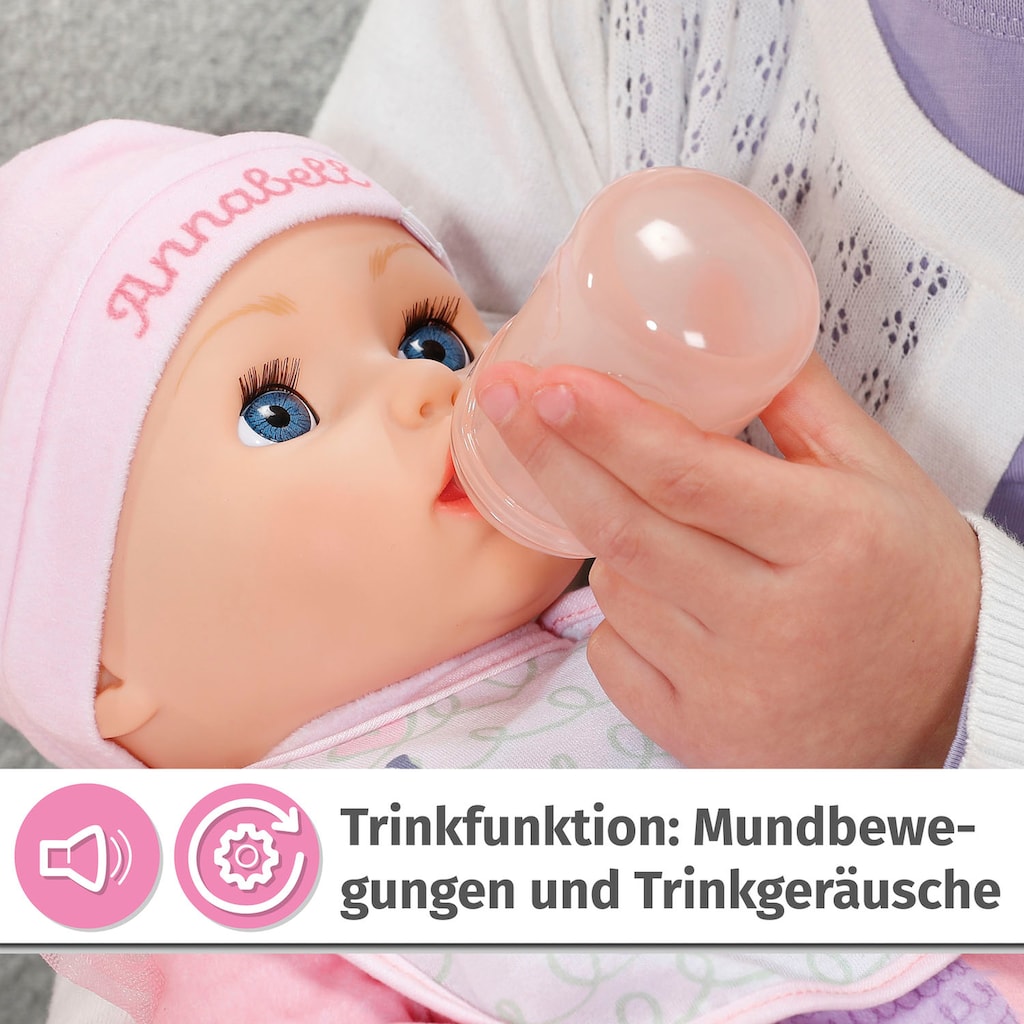 Baby Annabell Babypuppe »Interactive Annabell 43 cm«