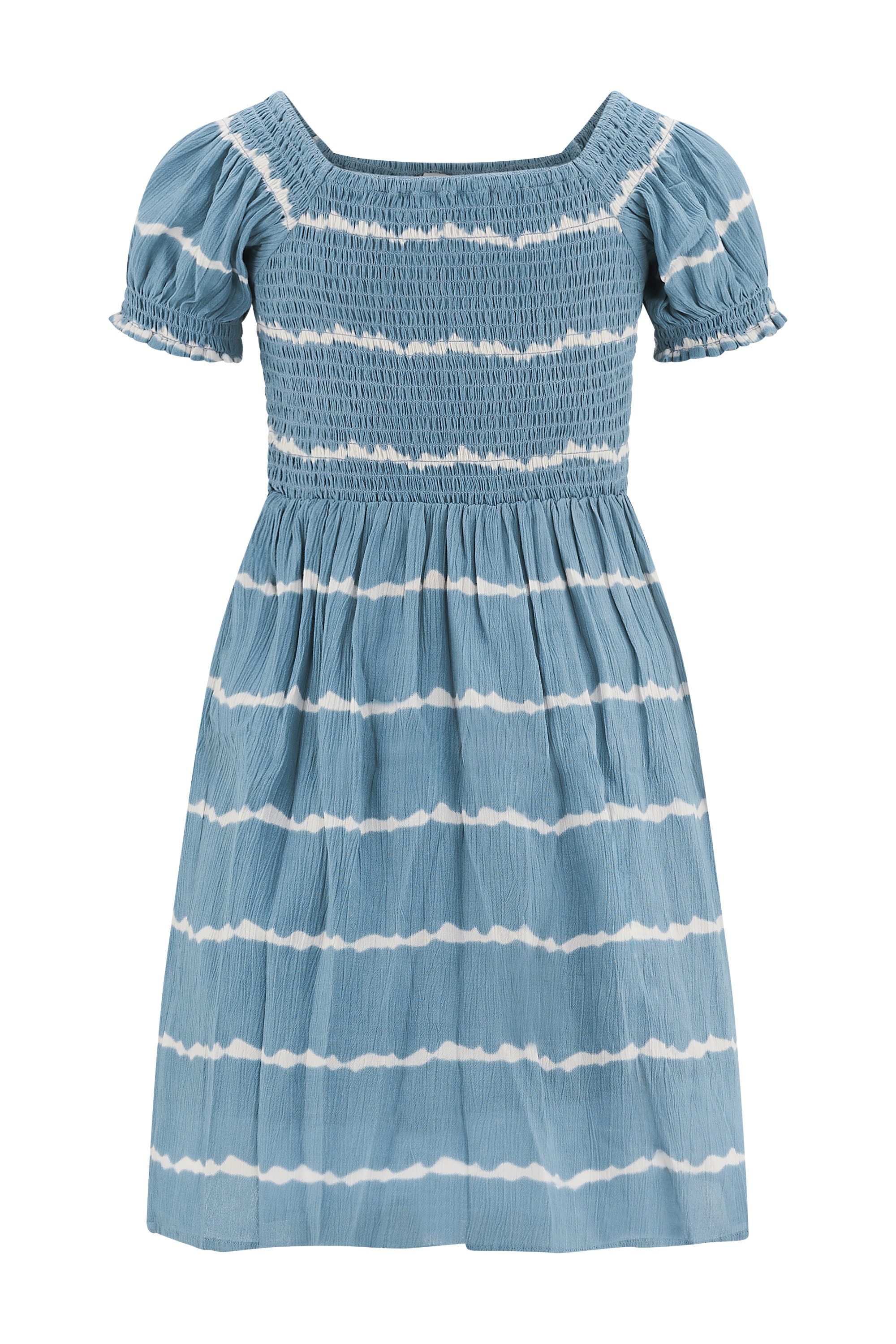 happy girls Robe imprimée mit gesmoktem Oberteil