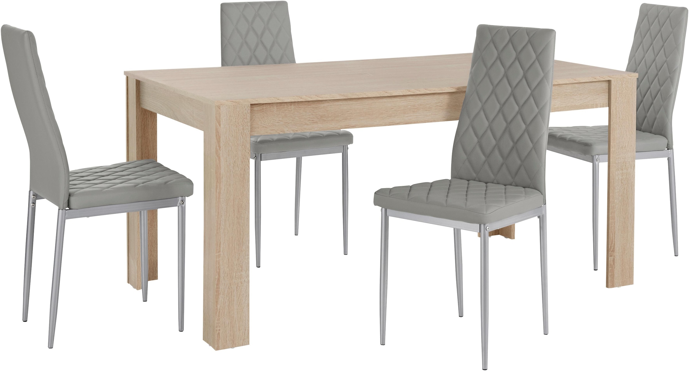 INOSIGN Essgruppe »Lynn160/Brooke«, (Set, 5 tlg.), Tisch Stühlen mit jetzt 4 kaufen