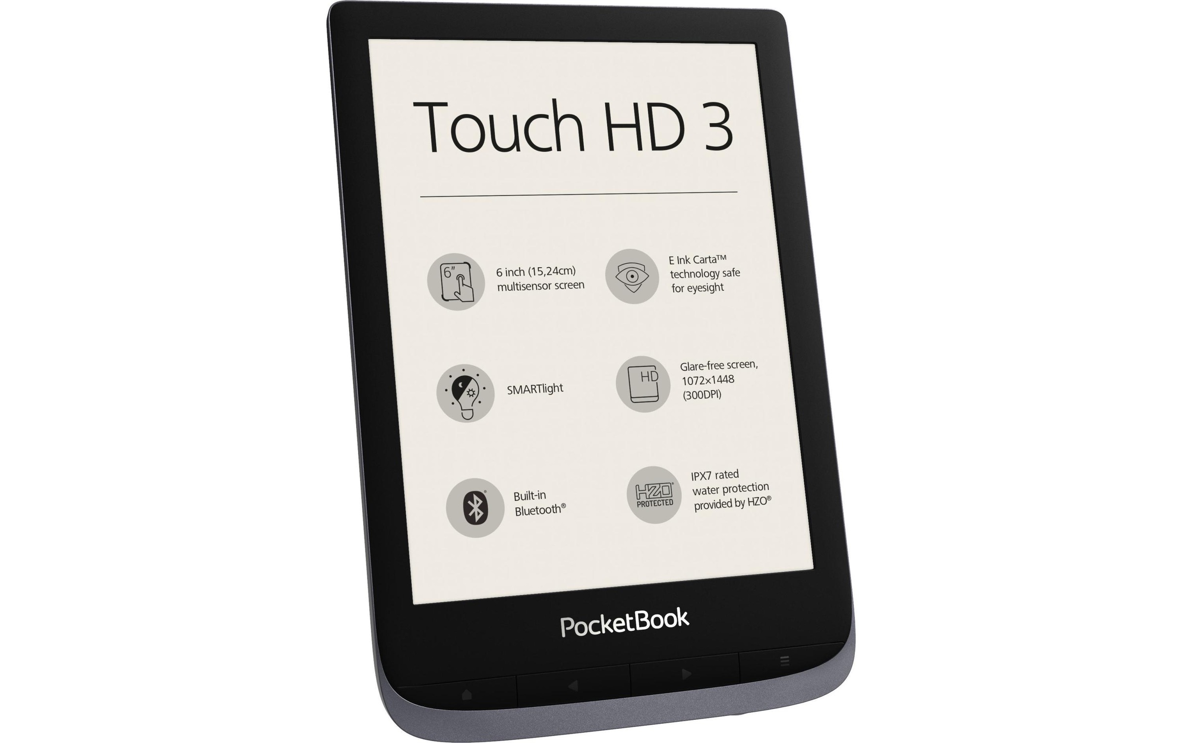 PocketBook E-Book »Reader Touch HD 3«, (15,24 cm / 6 Zoll),)