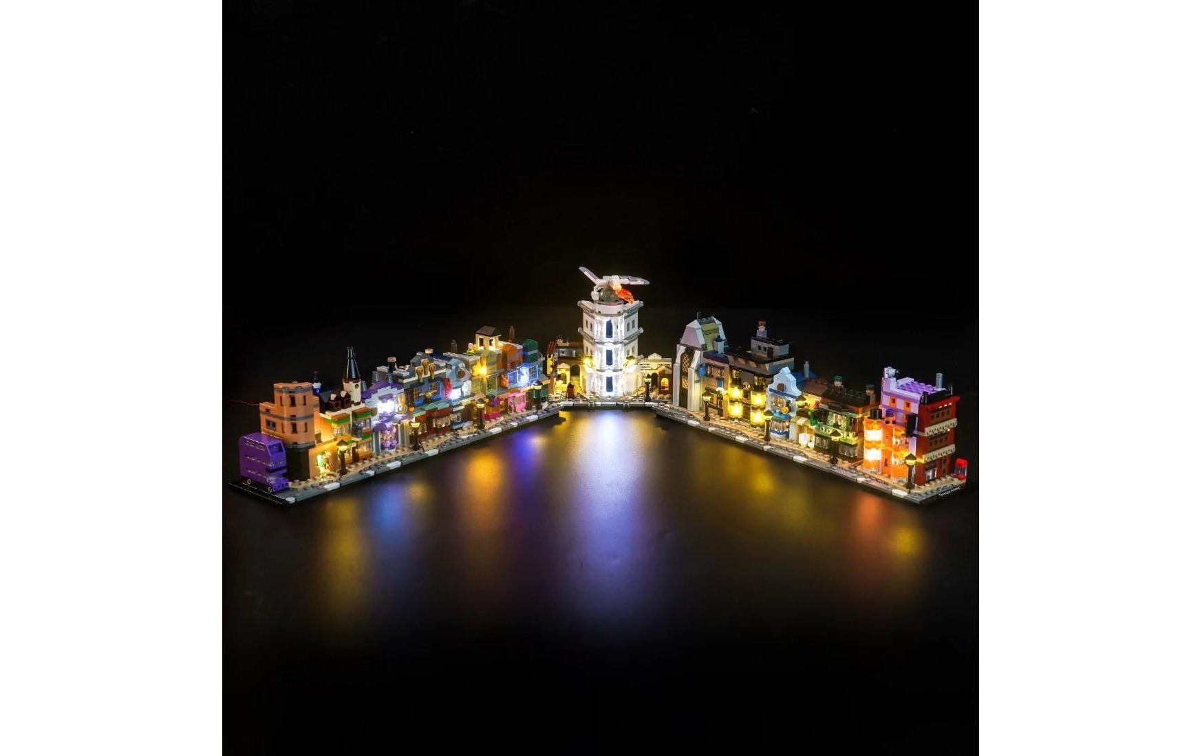 Image of Steinbaukasten "BrickBling LED-Licht-Set für LEGO Harry Potter: Die Zauberläden"
