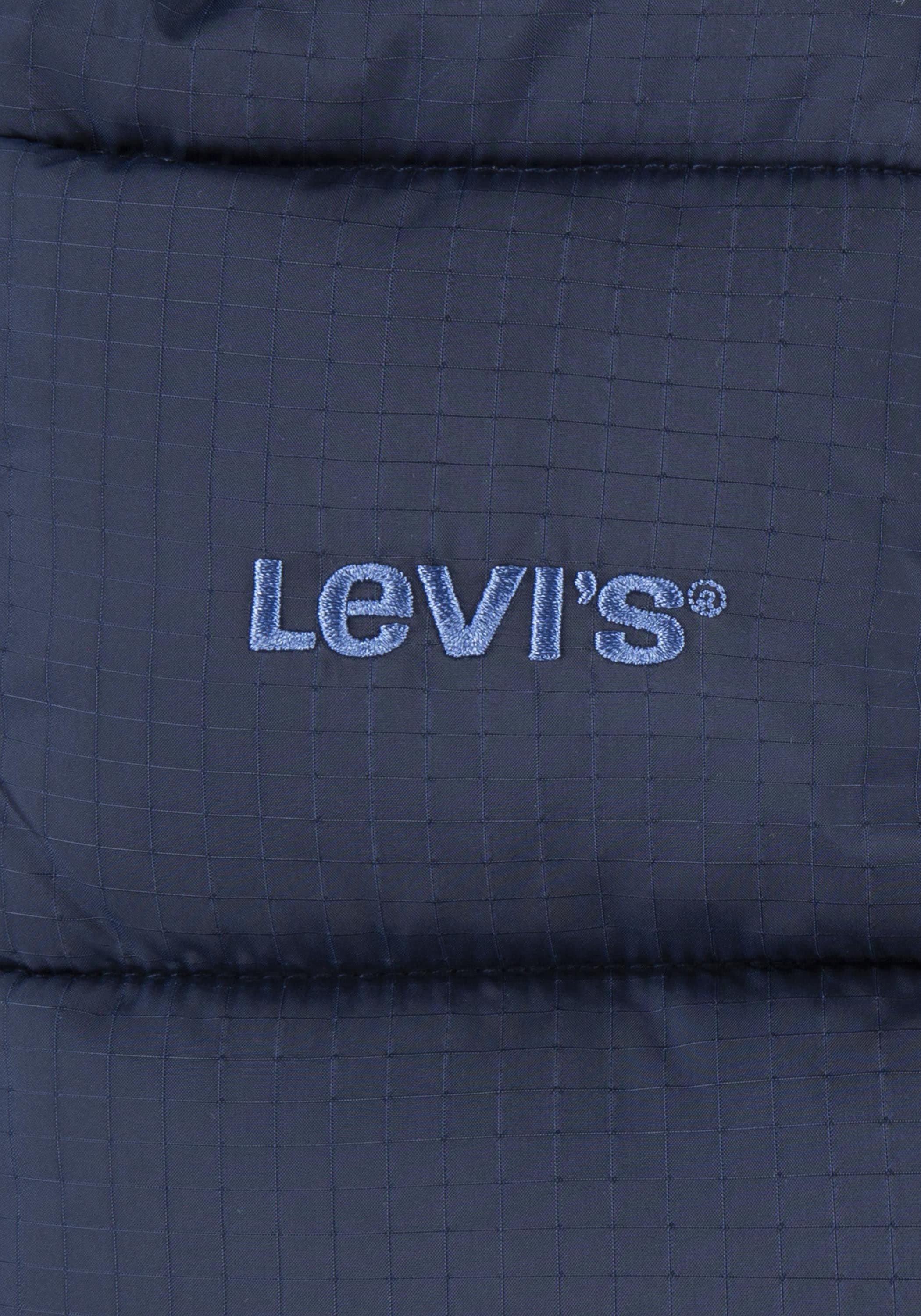 Levi's® Kids Steppweste »LVB ESSENTIAL VEST«, mit farblich abgesetztem Reissverschluss