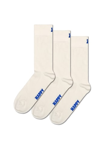 Happy Socks Socken, (Set, 3 Paar), mit schlichtem Look