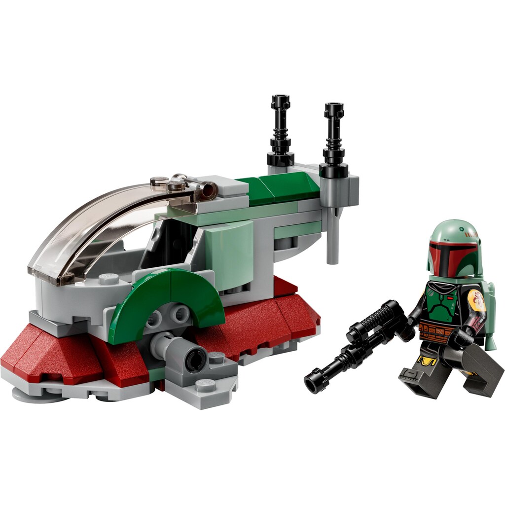 LEGO® Konstruktionsspielsteine »SW Boba Fetts Starship Microfighter«, (85 St.)