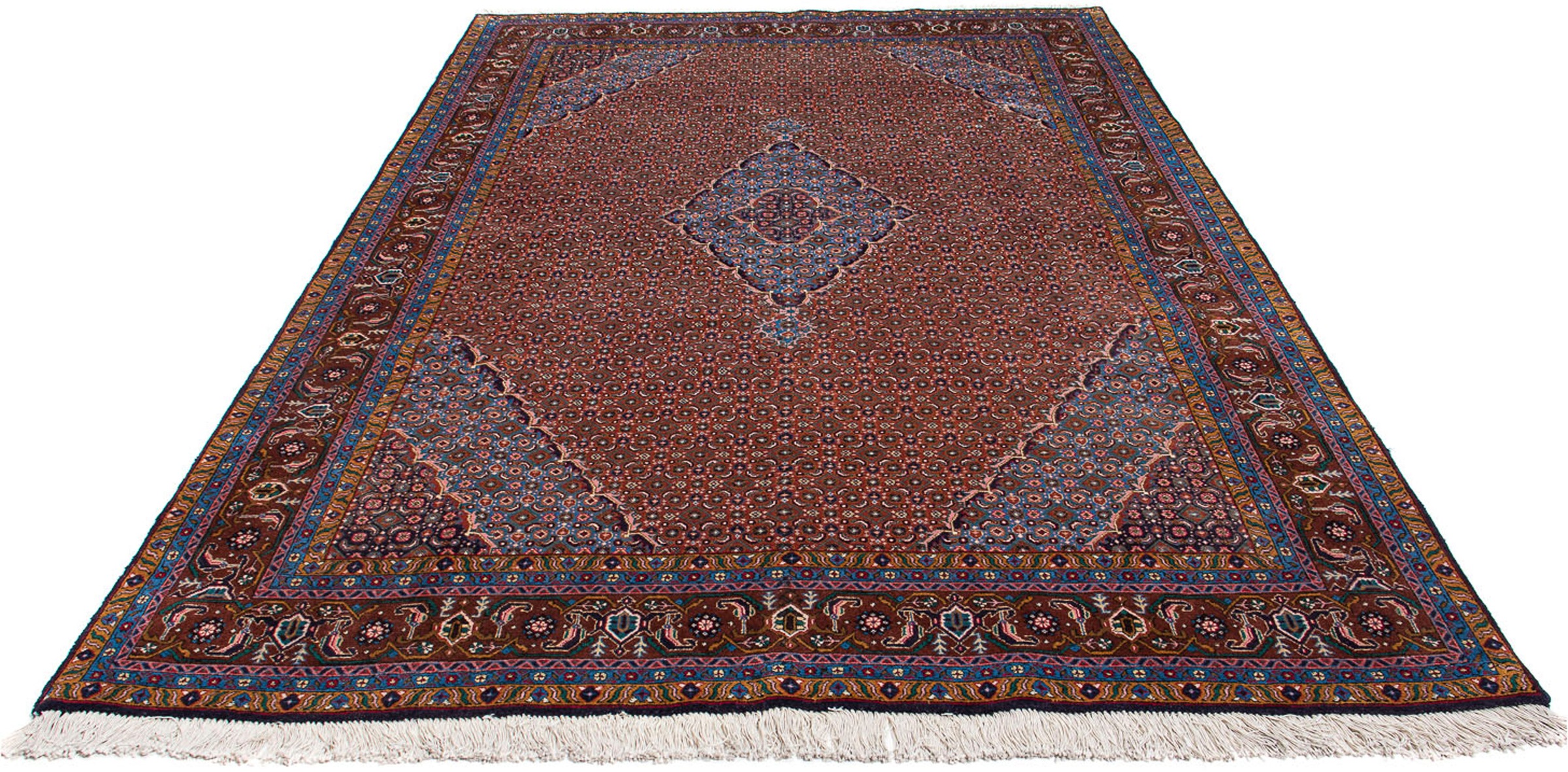 Image of morgenland Orientteppich »Perser - Nomadic - 290 x 197 cm - mehrfarbig«, rechteckig, 10 mm Höhe, Wohnzimmer, Handgeknüpft, Einzelstück mit Zertifikat bei Ackermann Versand Schweiz