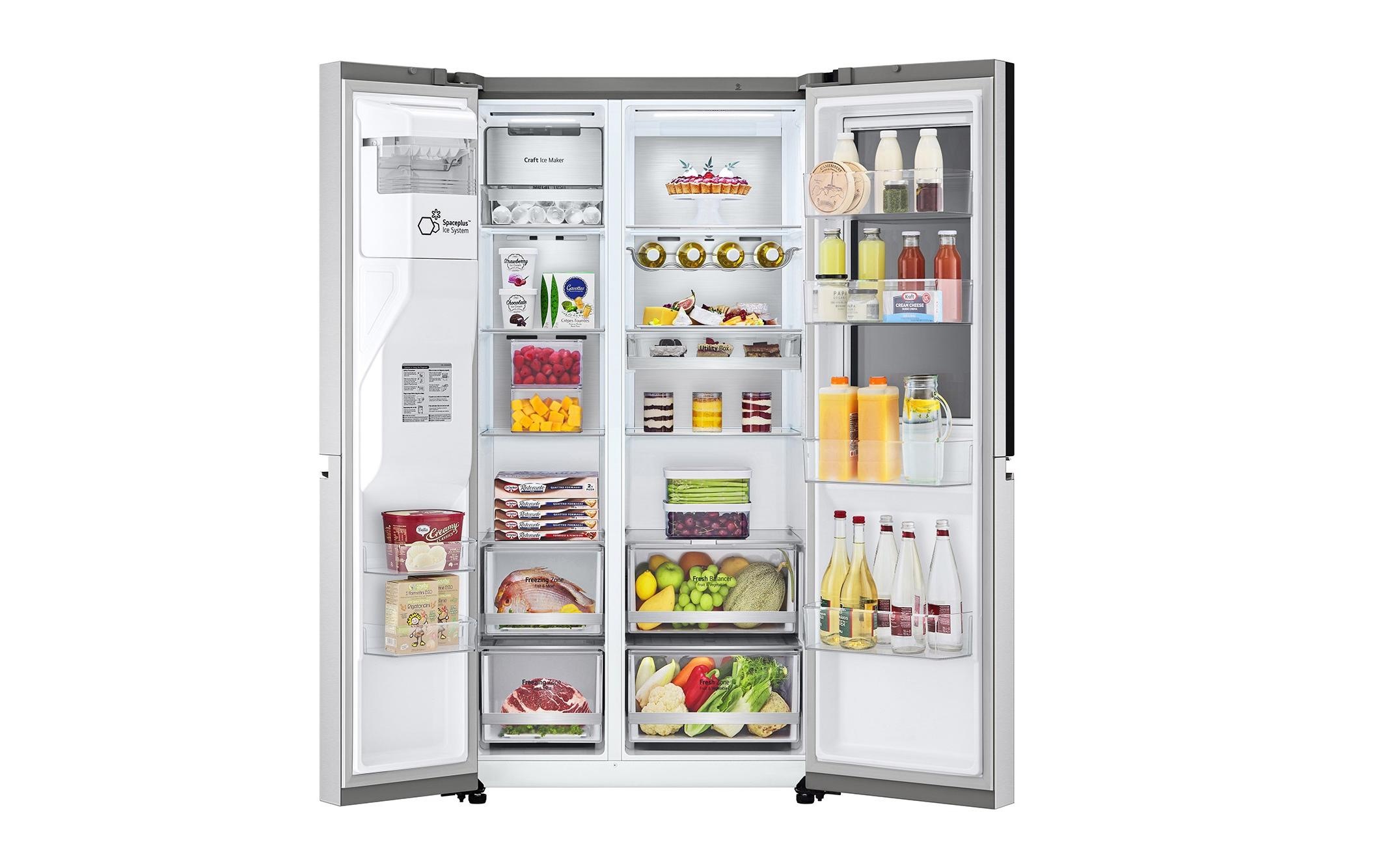 LG Side-by-Side »GSXV90BSDE Brushed St«