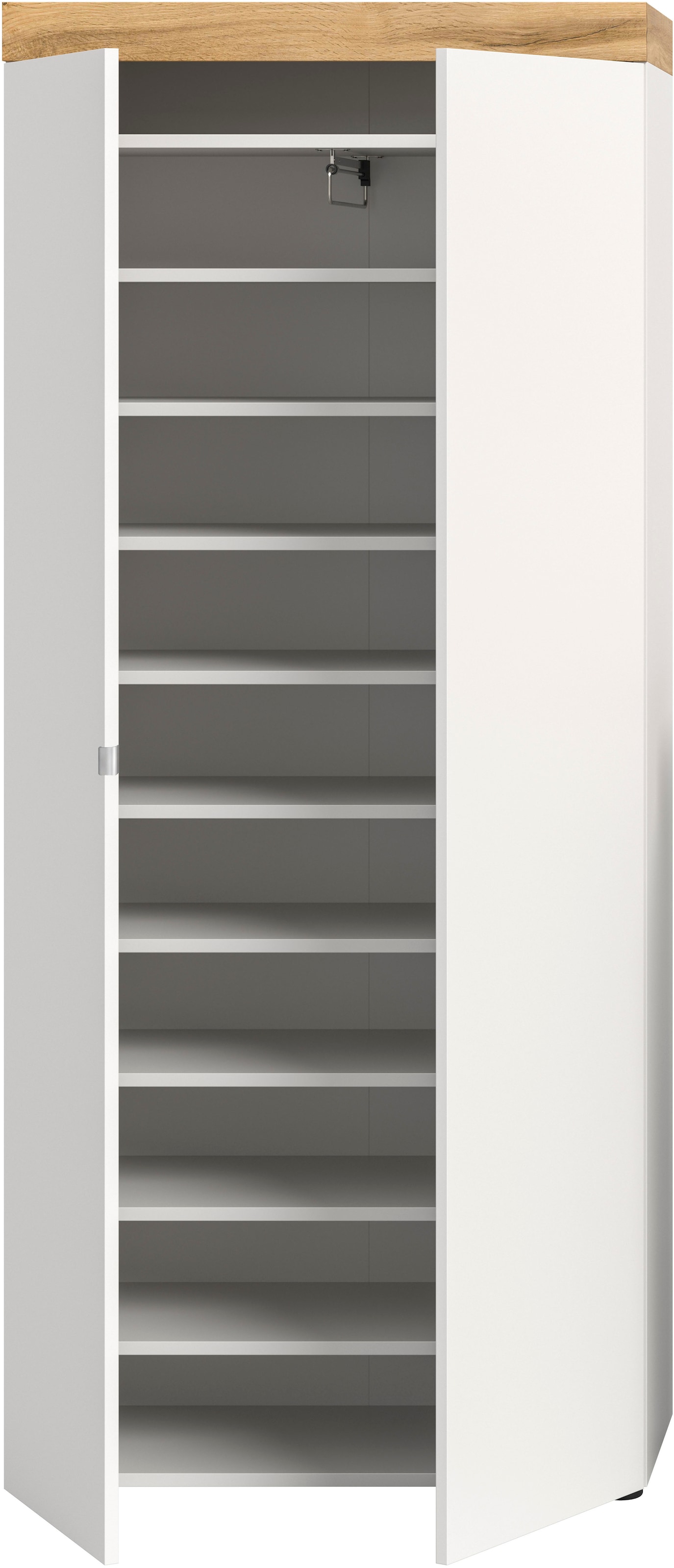 GOODproduct Schuhschrank »MAMBO II, Höhe 179 cm, 2 Türen, 9 Einlegeböden« 1 Stk. tlg. Schuhschrank, Schuhkommode, Flur, Diele