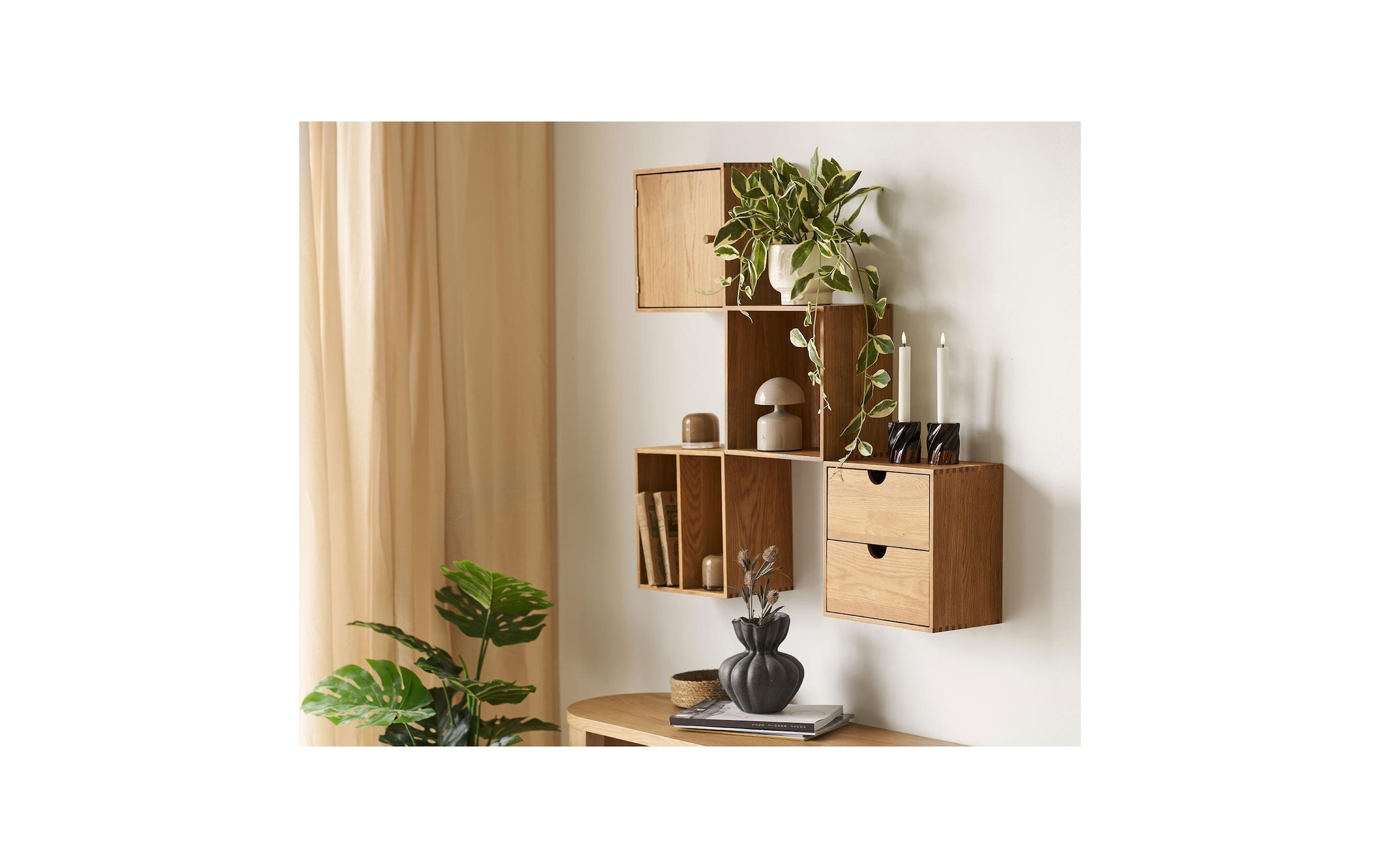 House Nordic Étagère murale »Townsville 30 x 18 x 30 cm«