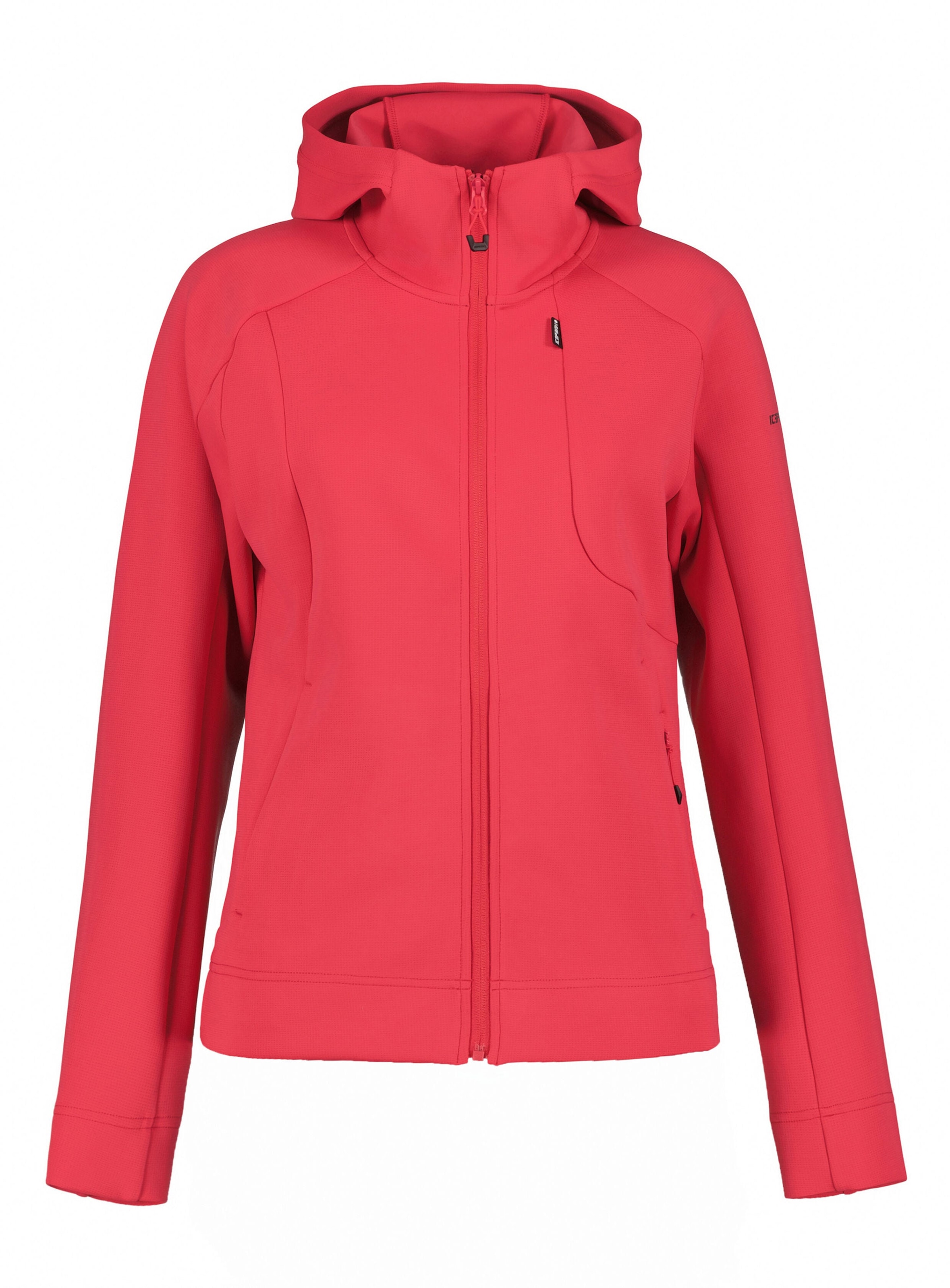 Image of Icepeak Strickfleecejacke "D STRICKFLEECEJACKE BUNNELL" mit Kapuze, schnell trocknendes Material, 4-Wege-Stretchmaterial
